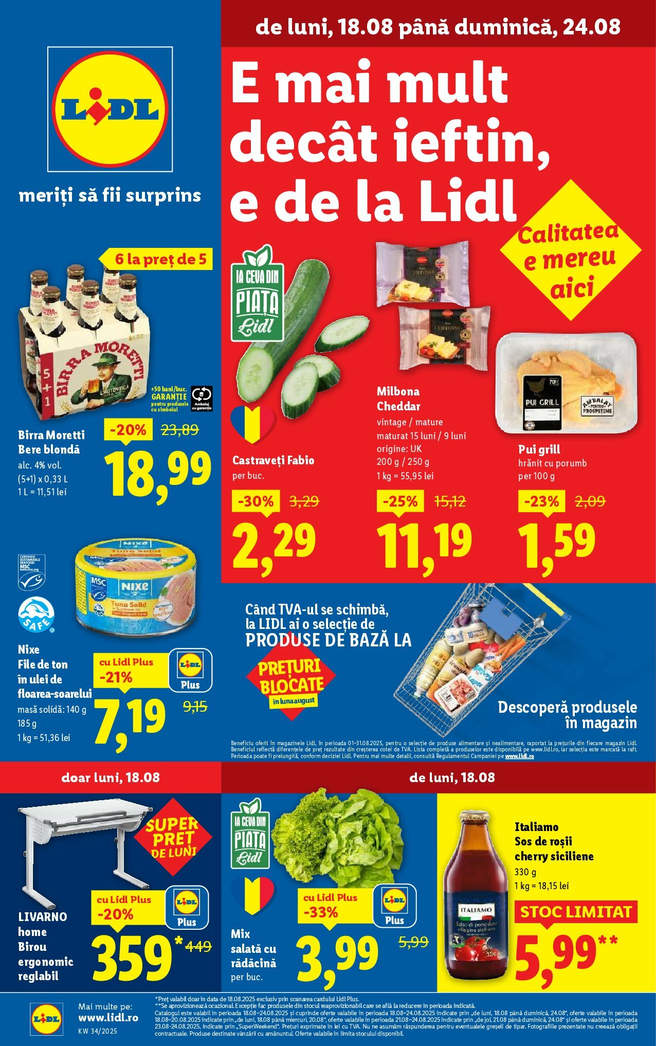 lidl - Catalog Lidl online – oferte valabile din 18.08.