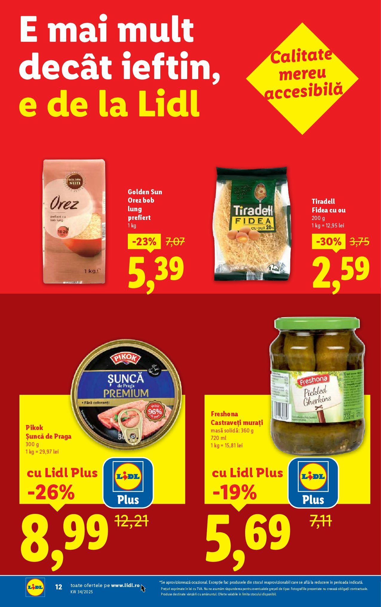 lidl - Catalog Lidl online – oferte valabile din 18.08. - page: 10
