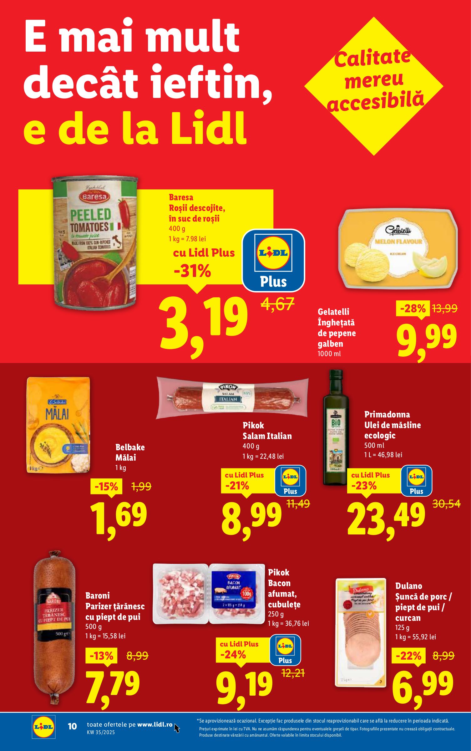 lidl - Catalog Lidl online – oferte valabile din 25.08. - page: 8 lidl - Catalog Lidl online – oferte valabile din 25.08. - page: 8