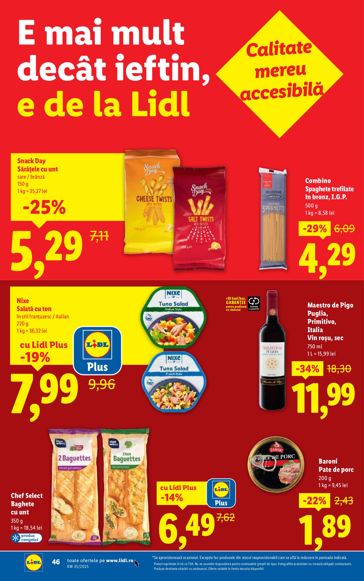 lidl - Catalog Lidl online – oferte valabile din 25.08. - page: 58 lidl - Catalog Lidl online – oferte valabile din 25.08. - page: 58