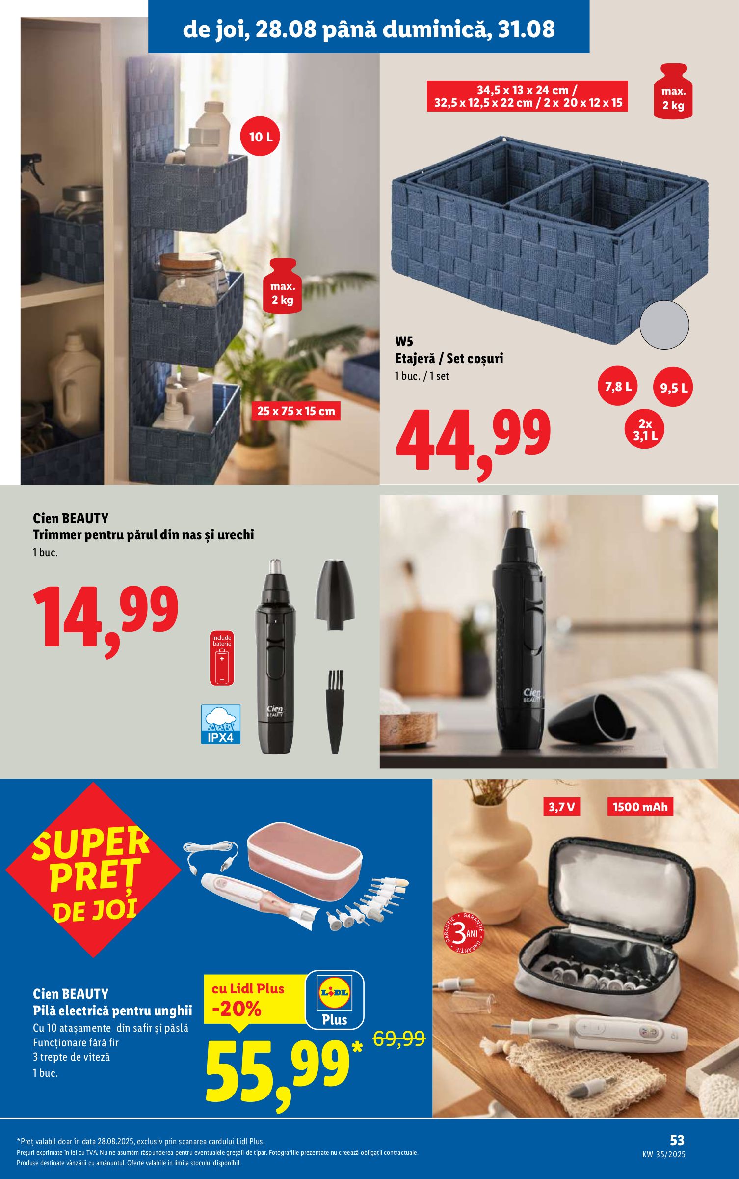lidl - Catalog Lidl online – oferte valabile din 25.08. - page: 65 lidl - Catalog Lidl online – oferte valabile din 25.08. - page: 65