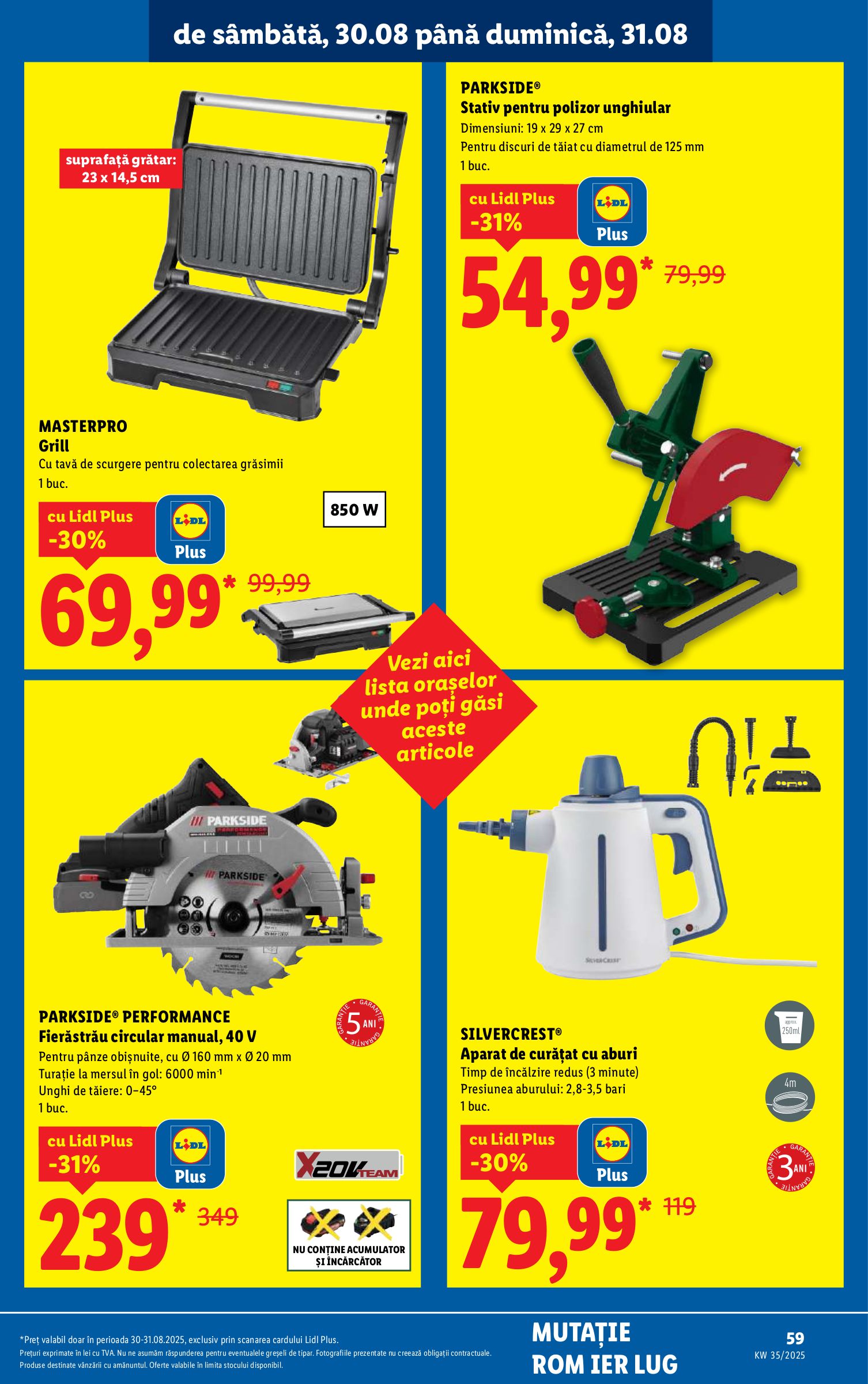 lidl - Catalog Lidl online – oferte valabile din 25.08. - page: 71 lidl - Catalog Lidl online – oferte valabile din 25.08. - page: 71