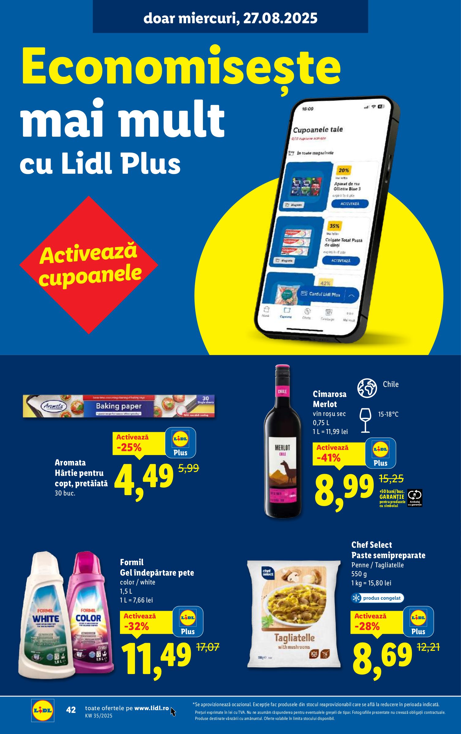 lidl - Catalog Lidl online – oferte valabile din 25.08. - page: 40 lidl - Catalog Lidl online – oferte valabile din 25.08. - page: 40
