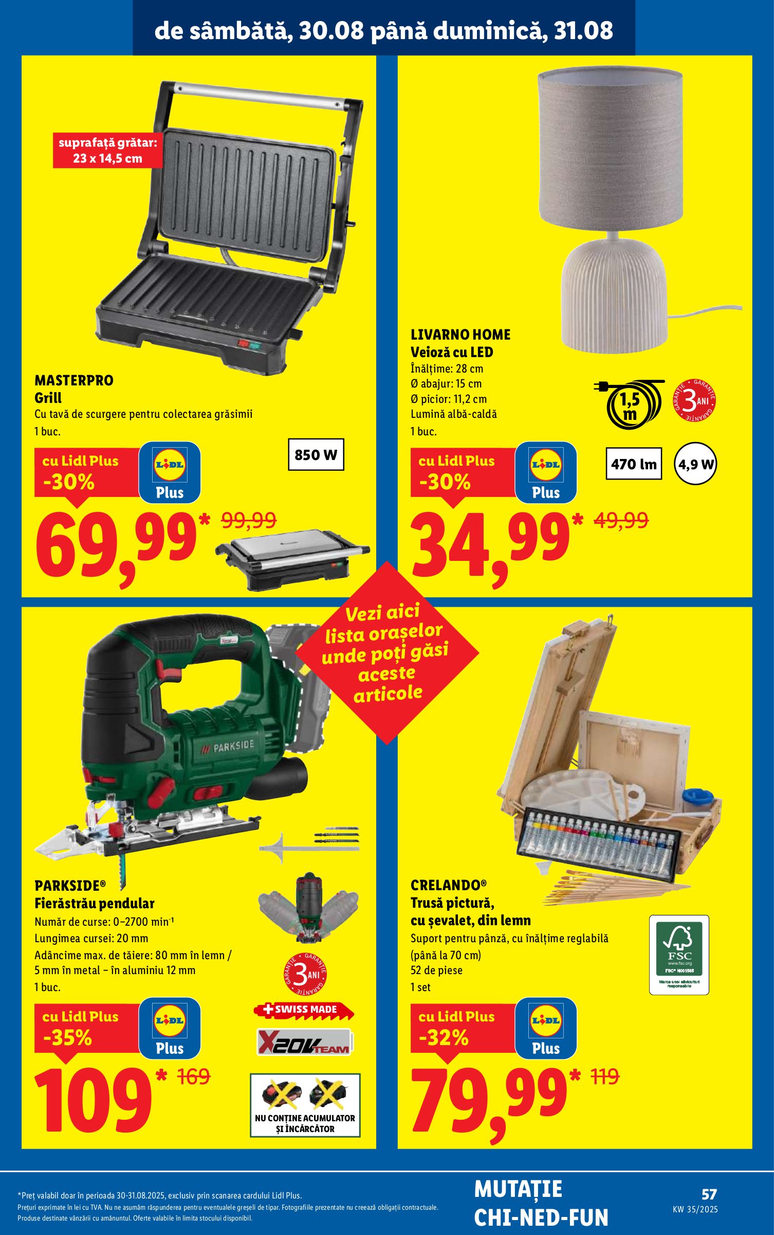 lidl - Catalog Lidl online – oferte valabile din 25.08. - page: 69 lidl - Catalog Lidl online – oferte valabile din 25.08. - page: 69
