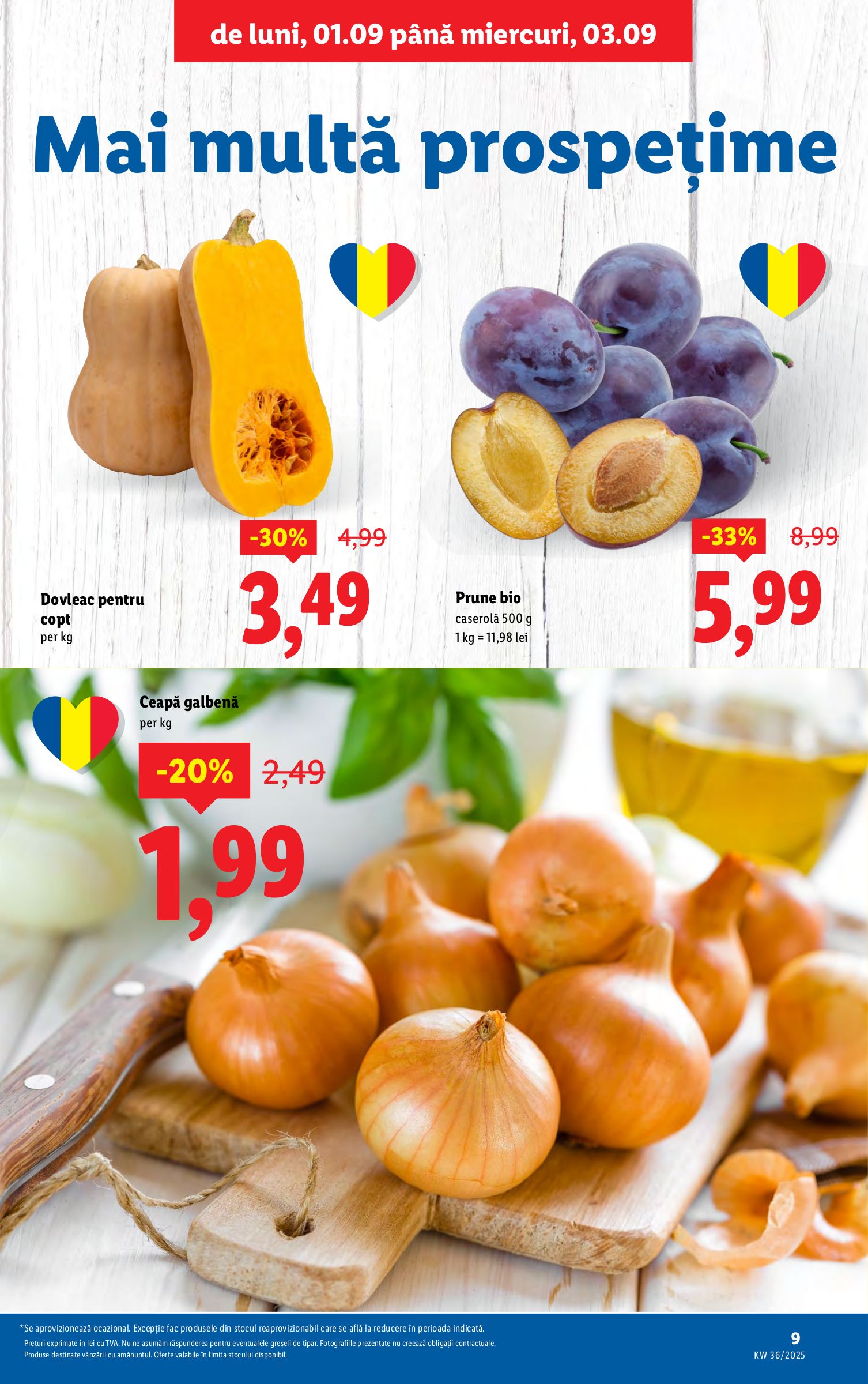 lidl - Catalog Lidl online – oferte valabile din 01.09. - page: 9