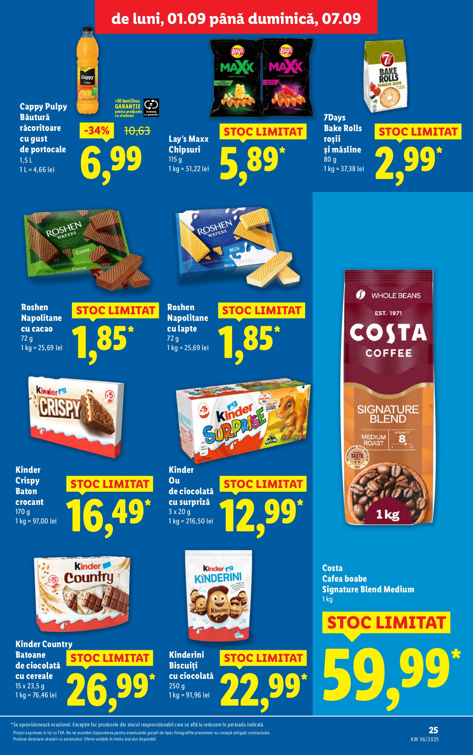 lidl - Catalog Lidl online – oferte valabile din 01.09. - page: 25