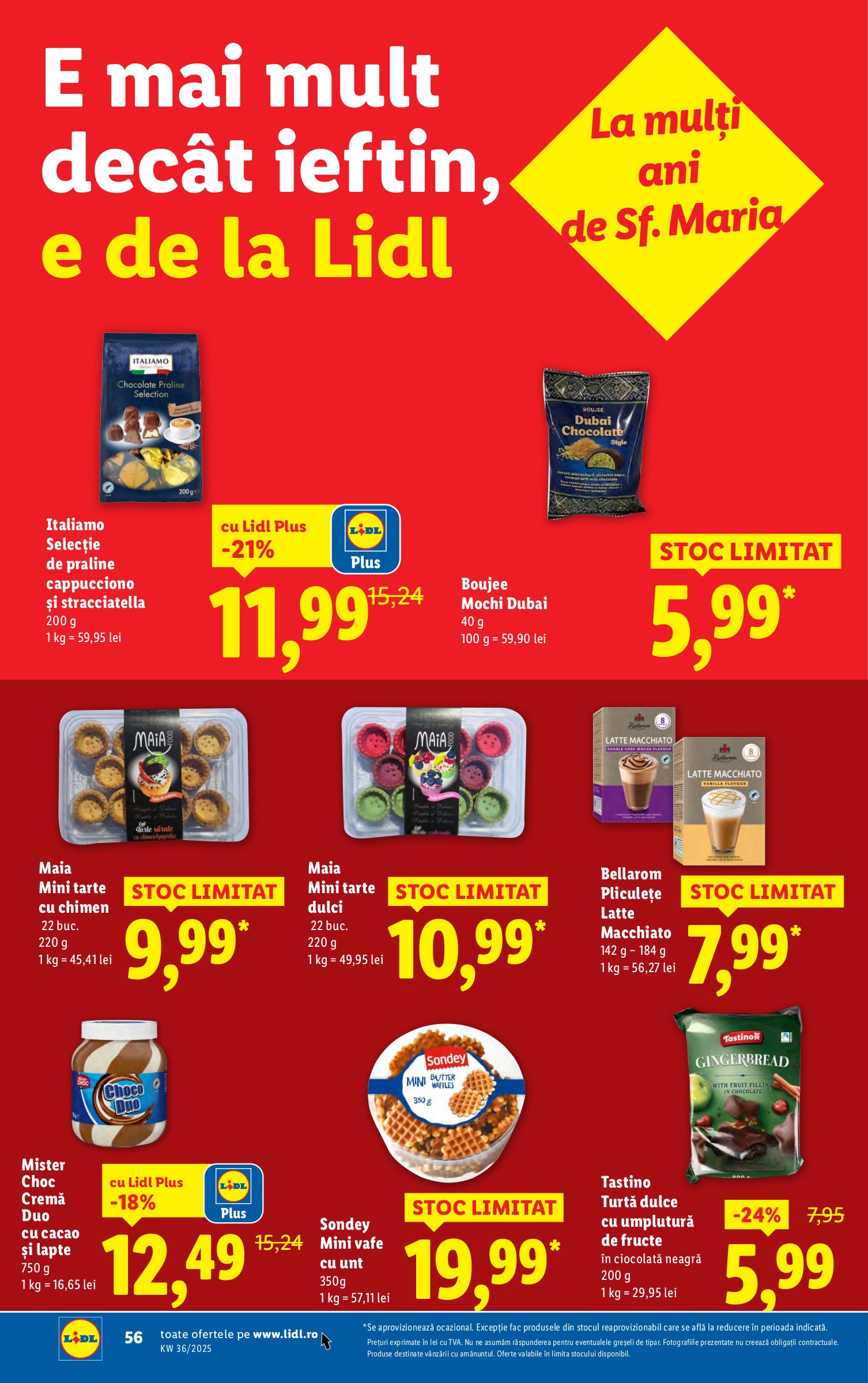 lidl - Catalog Lidl online – oferte valabile din 01.09. - page: 56
