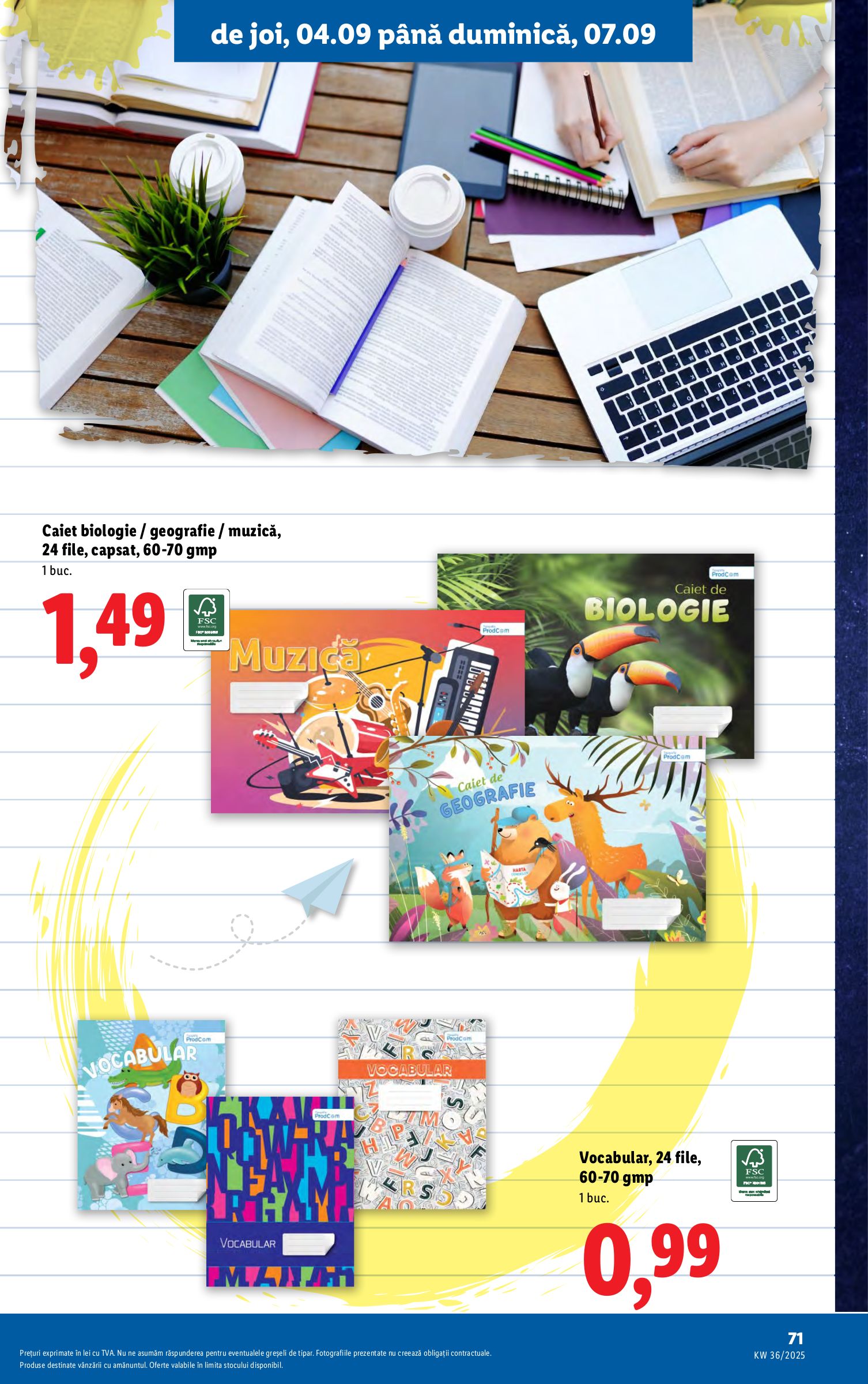 lidl - Catalog Lidl online – oferte valabile din 01.09. - page: 71