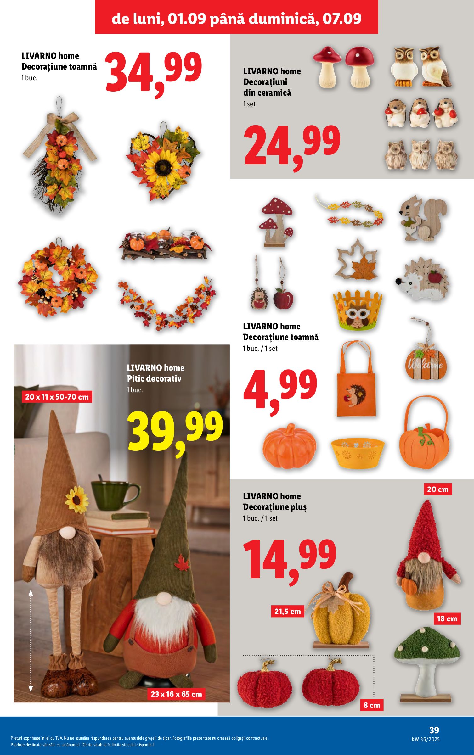 lidl - Catalog Lidl online – oferte valabile din 01.09. - page: 39