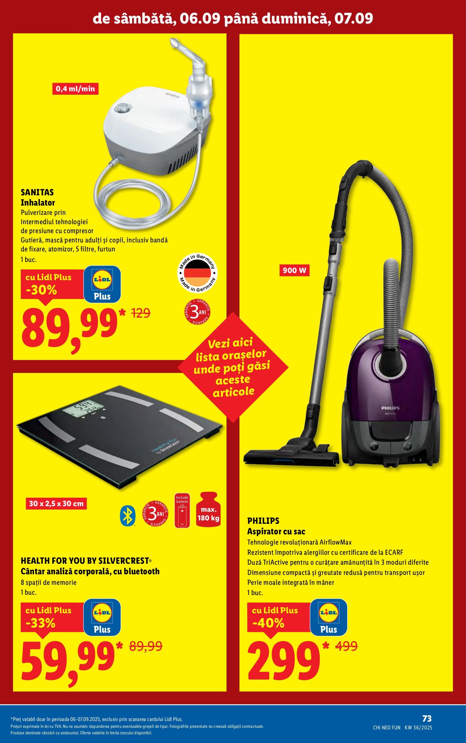 lidl - Catalog Lidl online – oferte valabile din 01.09. - page: 73