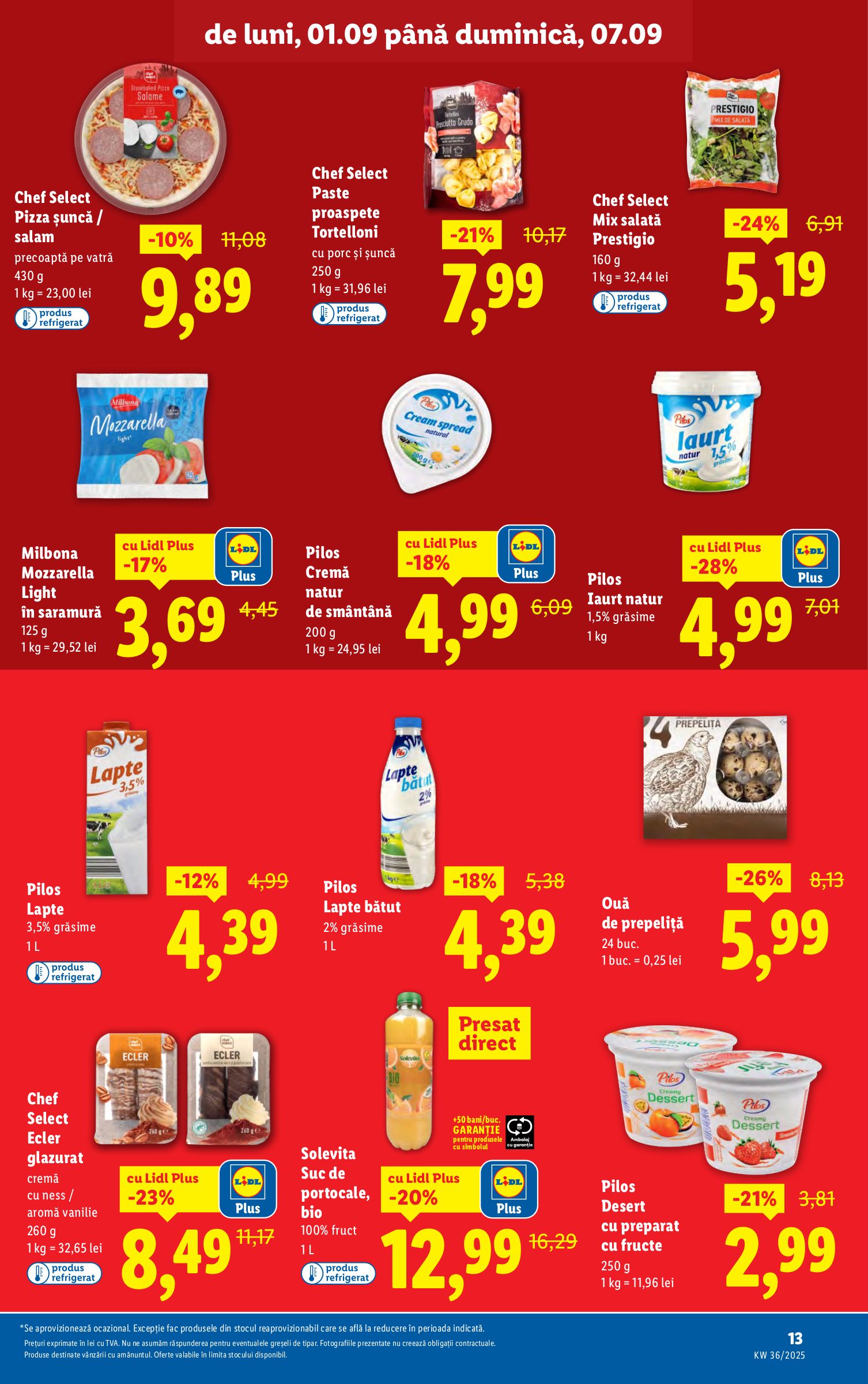 lidl - Catalog Lidl online – oferte valabile din 01.09. - page: 13
