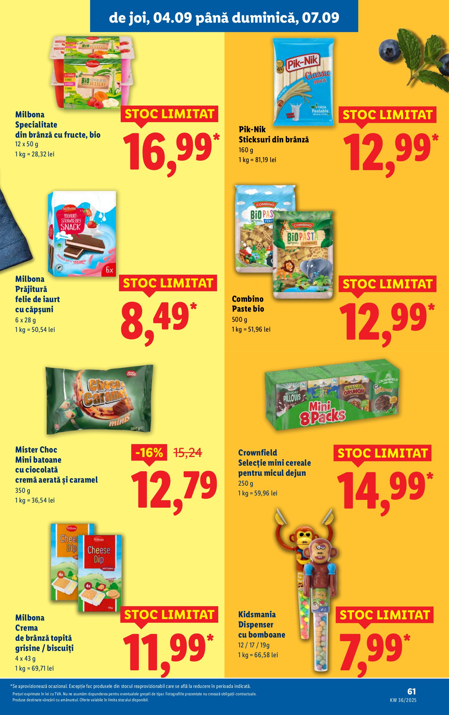lidl - Catalog Lidl online – oferte valabile din 01.09. - page: 61