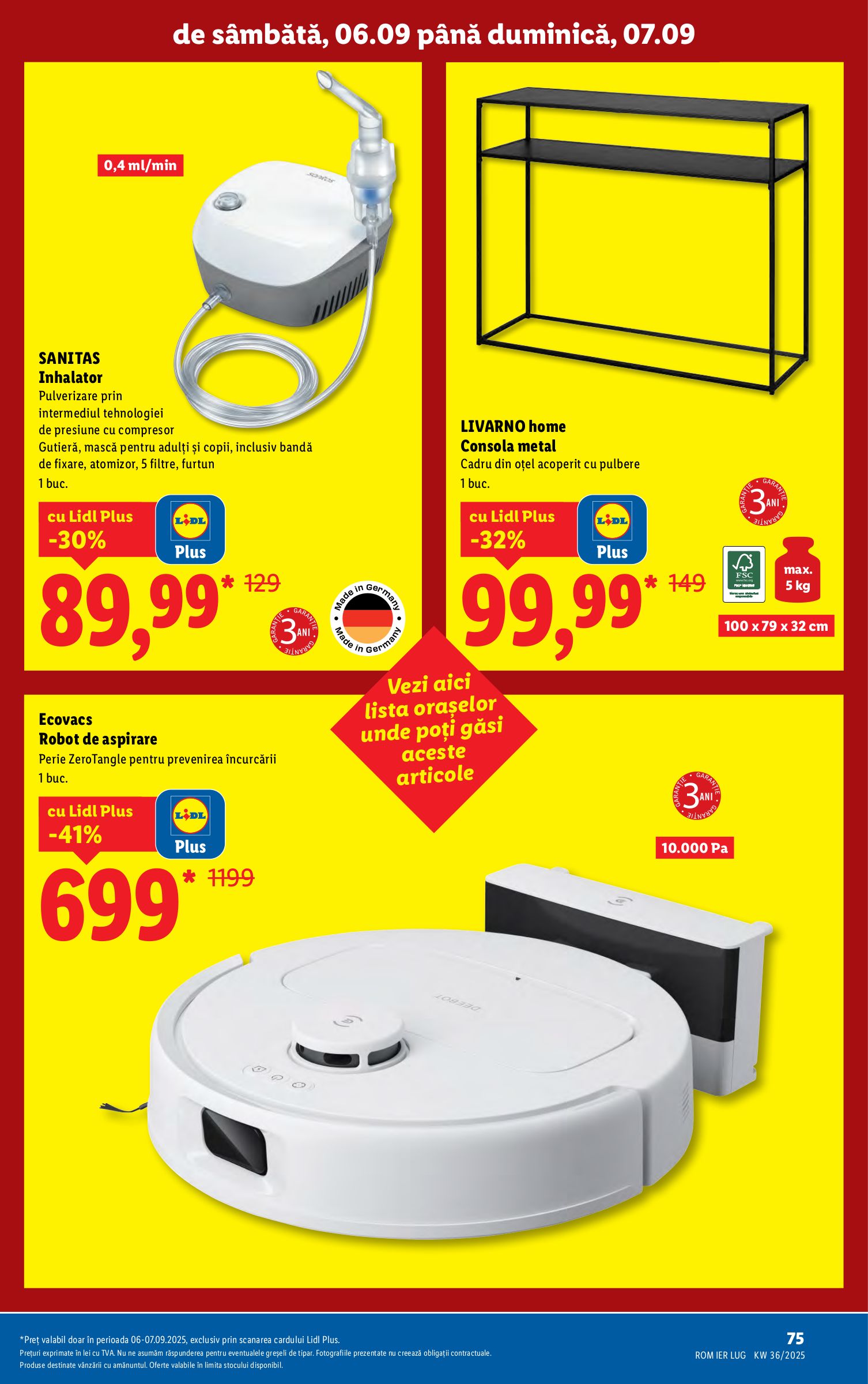 lidl - Catalog Lidl online – oferte valabile din 01.09. - page: 75