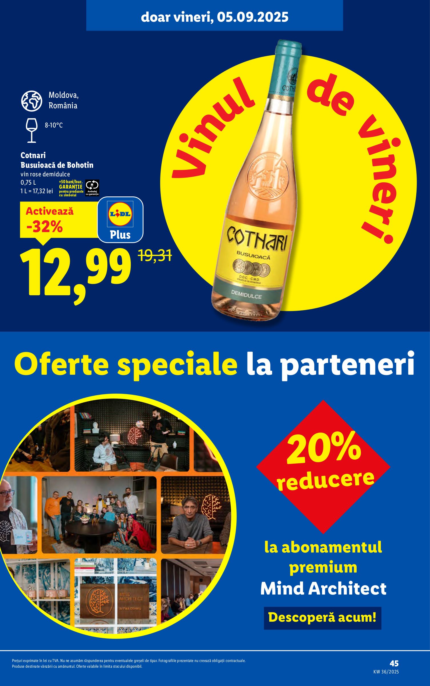 lidl - Catalog Lidl online – oferte valabile din 01.09. - page: 45