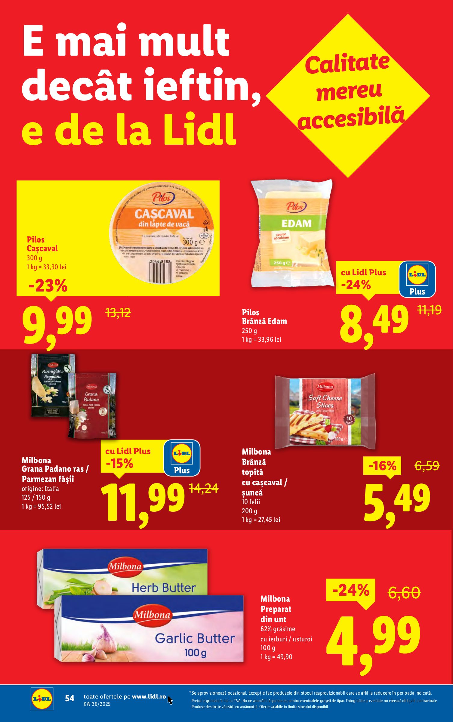 lidl - Catalog Lidl online – oferte valabile din 01.09. - page: 54
