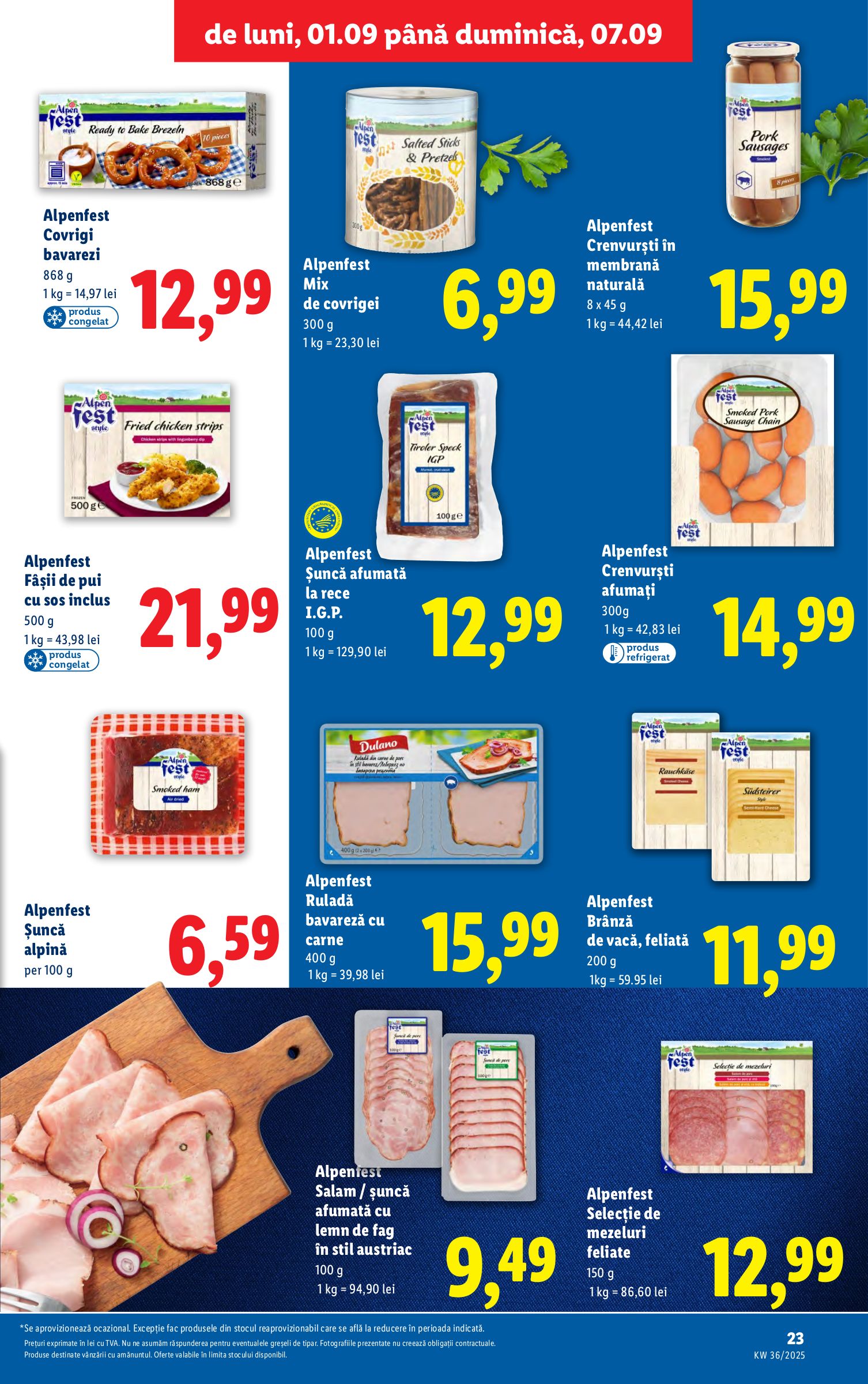 lidl - Catalog Lidl online – oferte valabile din 01.09. - page: 23