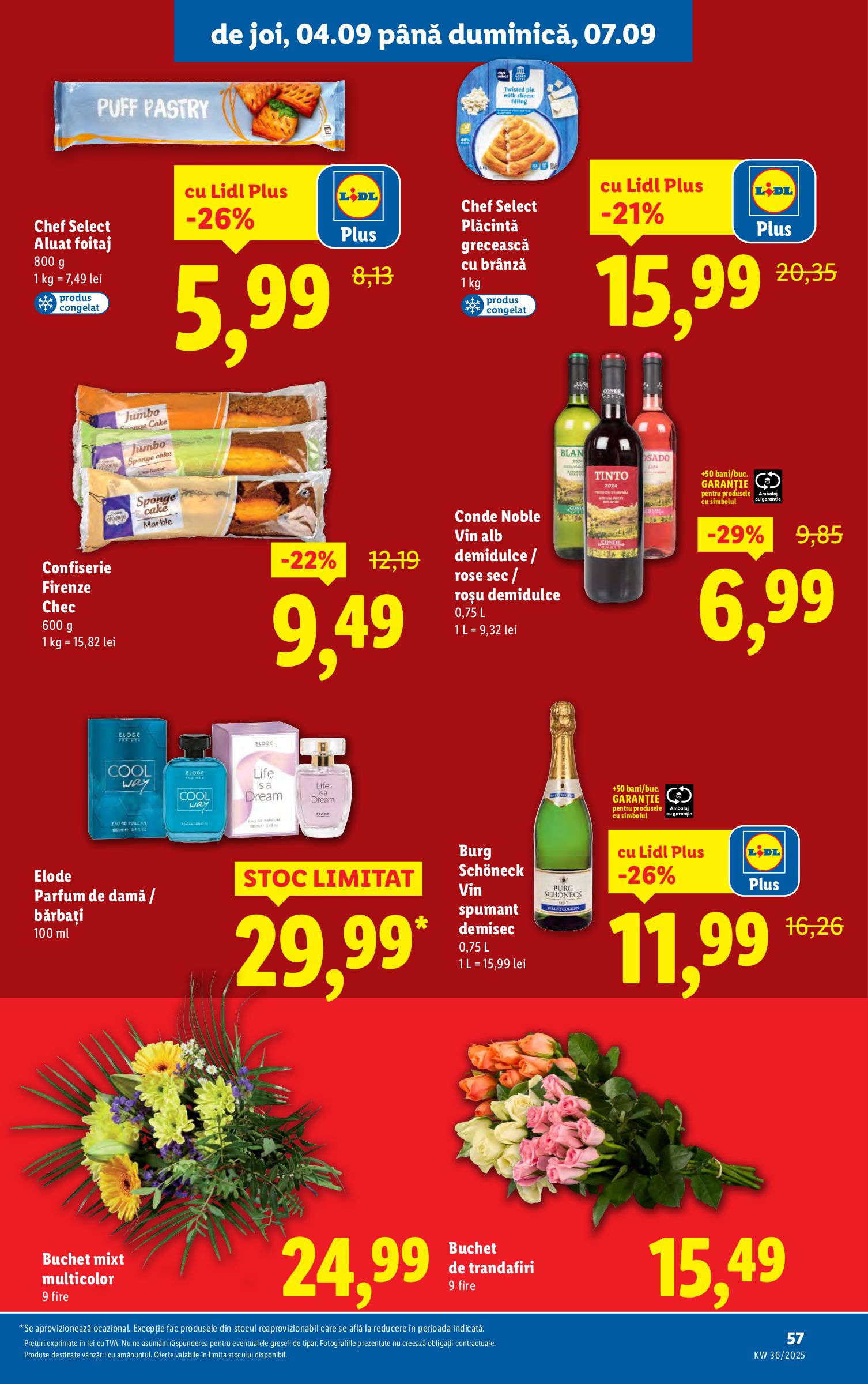 lidl - Catalog Lidl online – oferte valabile din 01.09. - page: 57