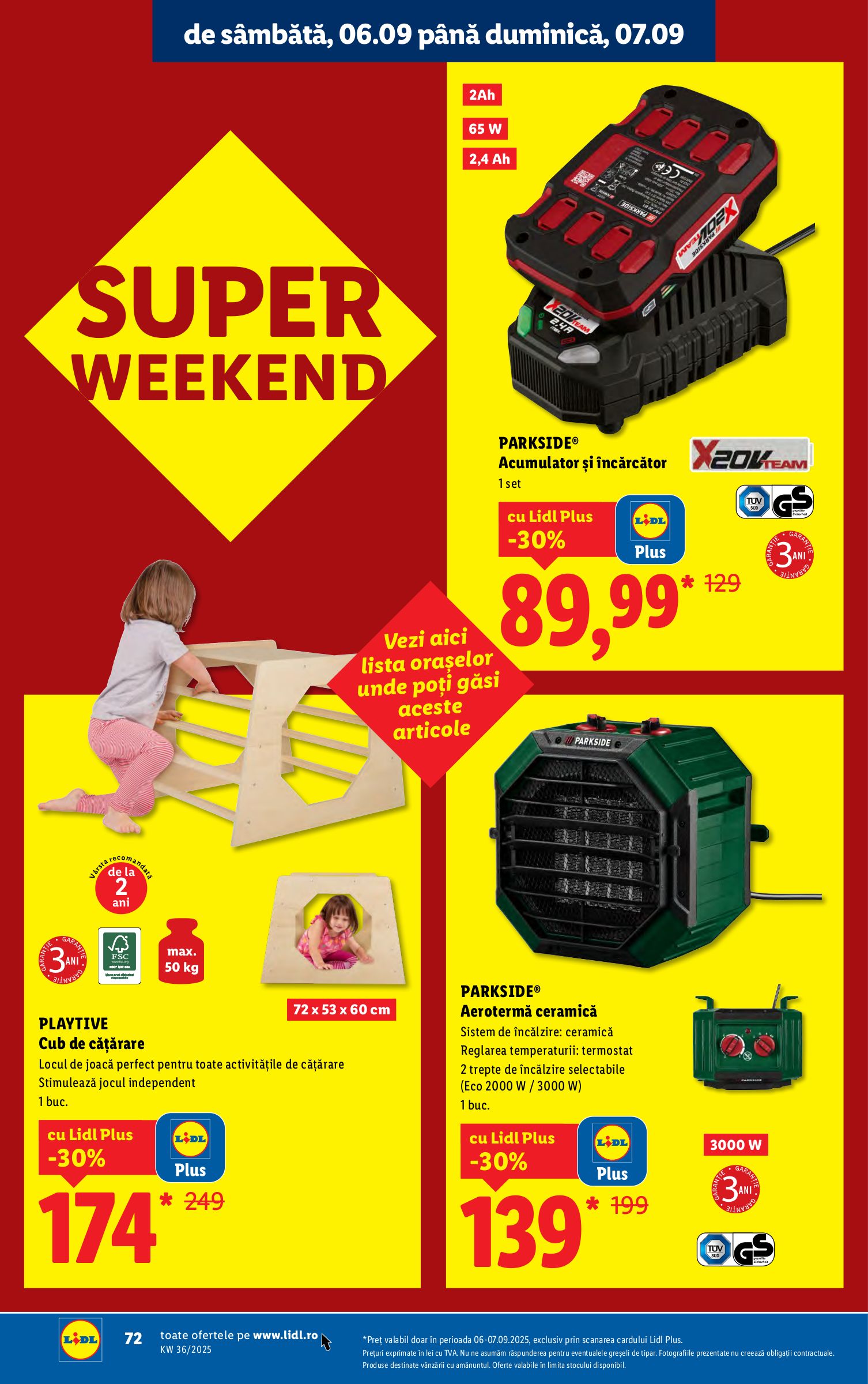 lidl - Catalog Lidl online – oferte valabile din 01.09. - page: 72