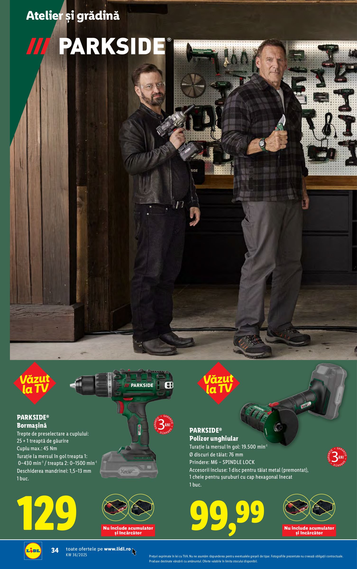 lidl - Catalog Lidl online – oferte valabile din 01.09. - page: 34