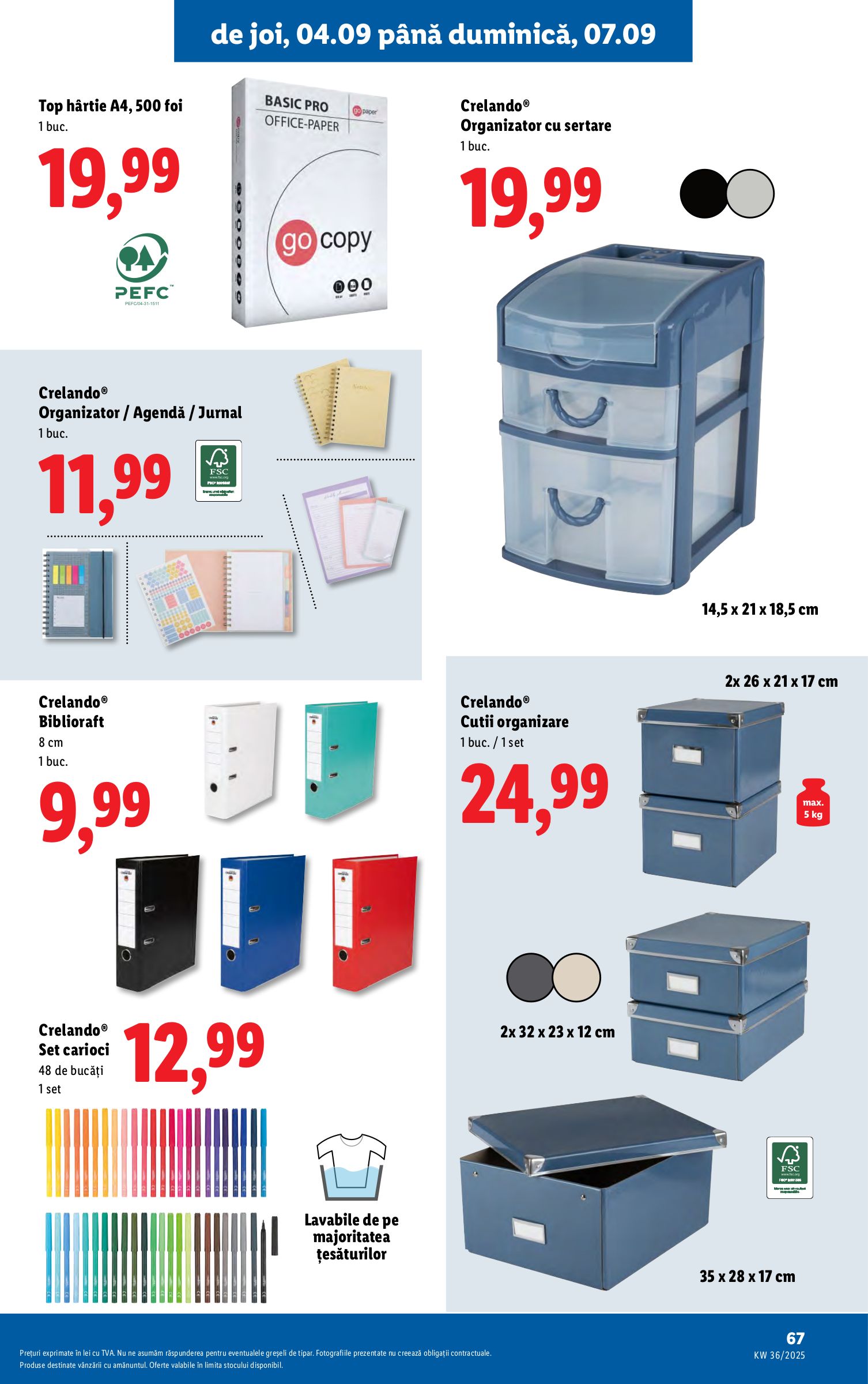 lidl - Catalog Lidl online – oferte valabile din 01.09. - page: 67