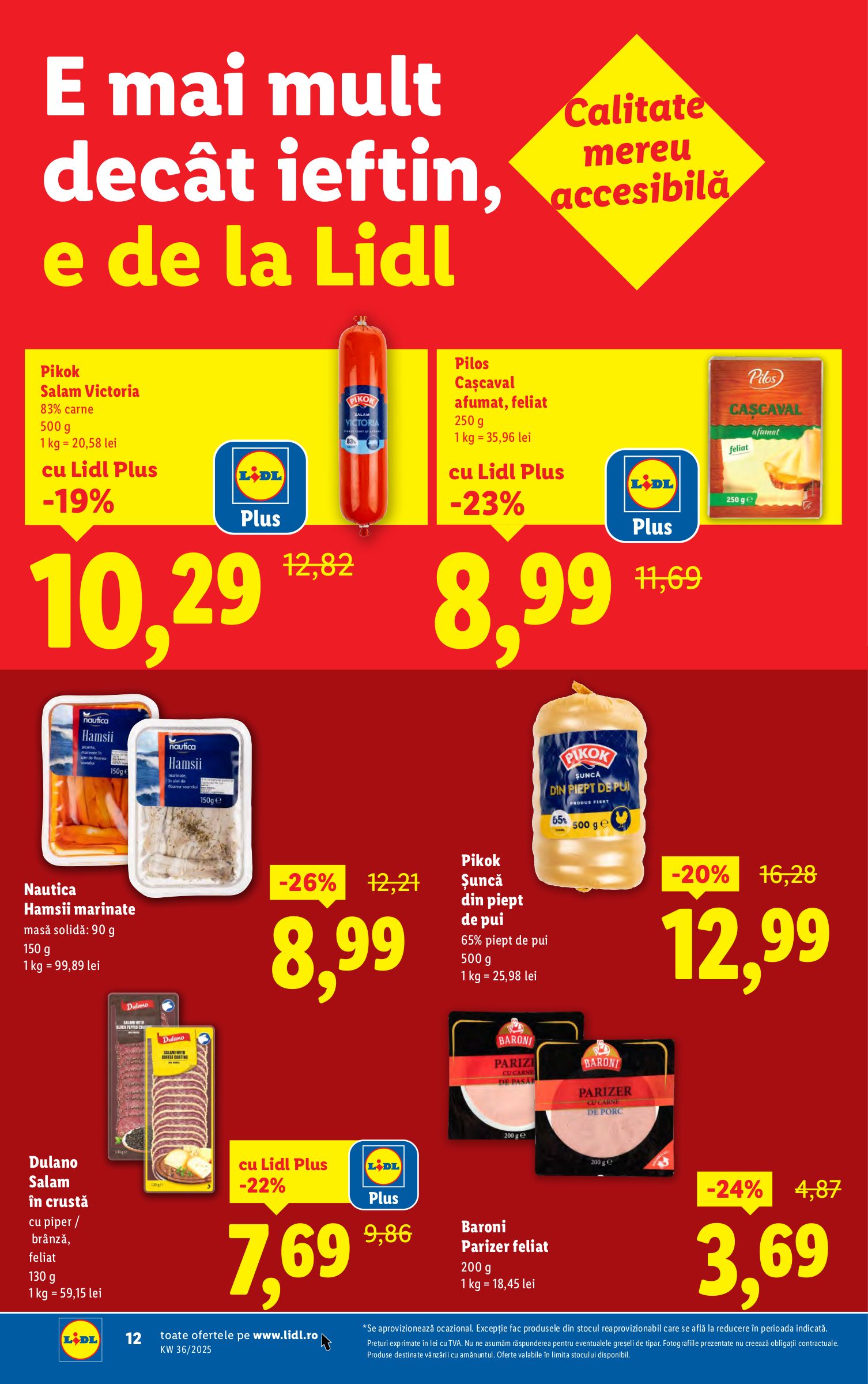 lidl - Catalog Lidl online – oferte valabile din 01.09. - page: 12