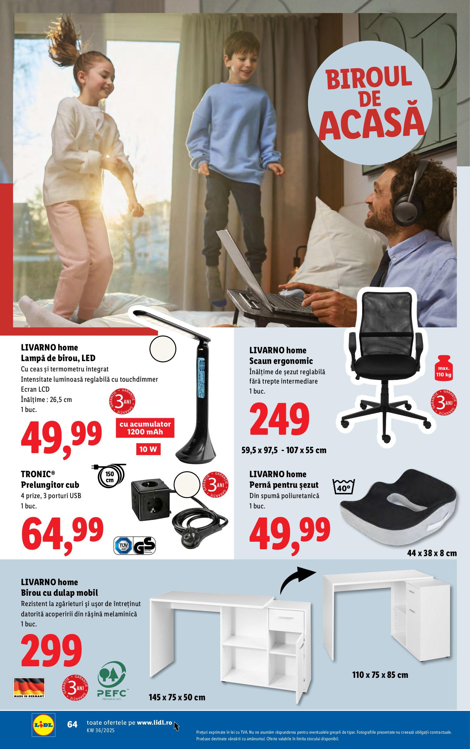 lidl - Catalog Lidl online – oferte valabile din 01.09. - page: 64
