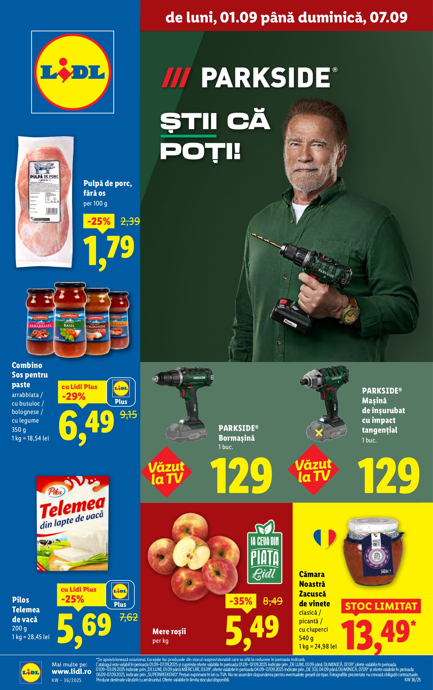 lidl - Catalog Lidl online – oferte valabile din 01.09.