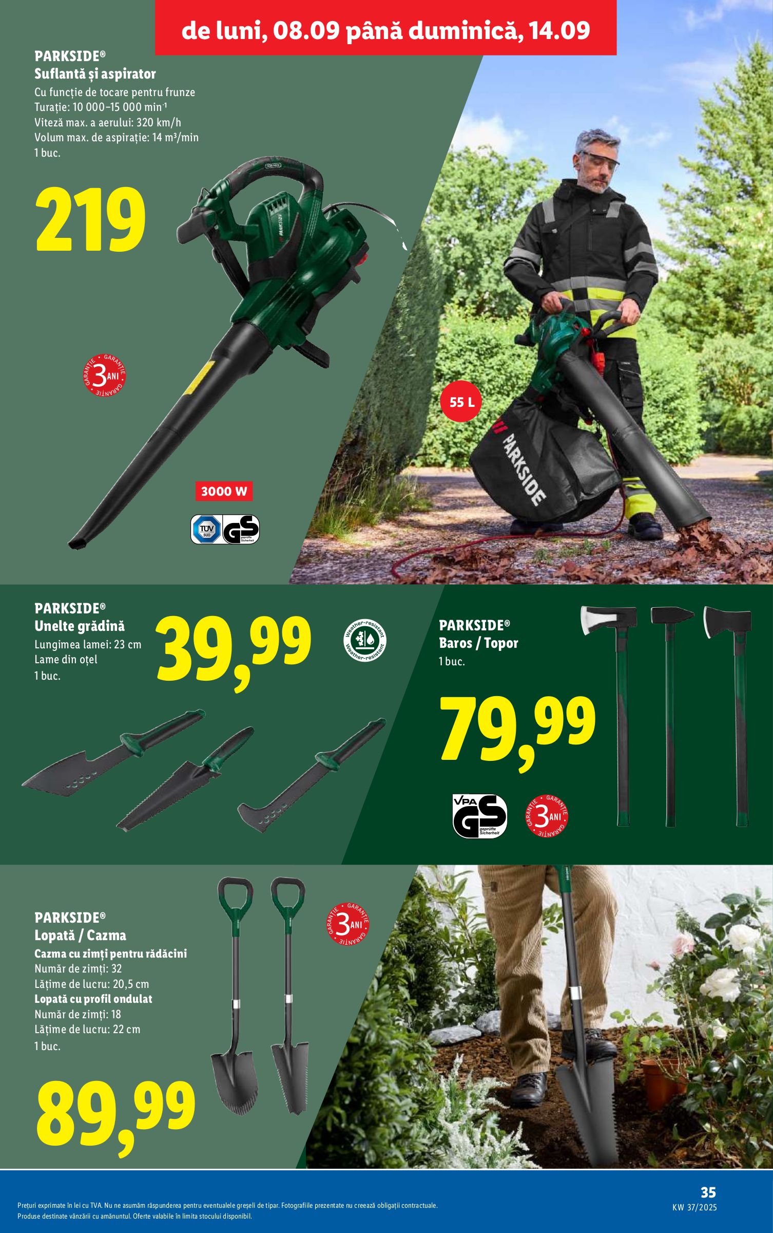 lidl - Catalog Lidl online – oferte valabile din 01.08. - page: 37