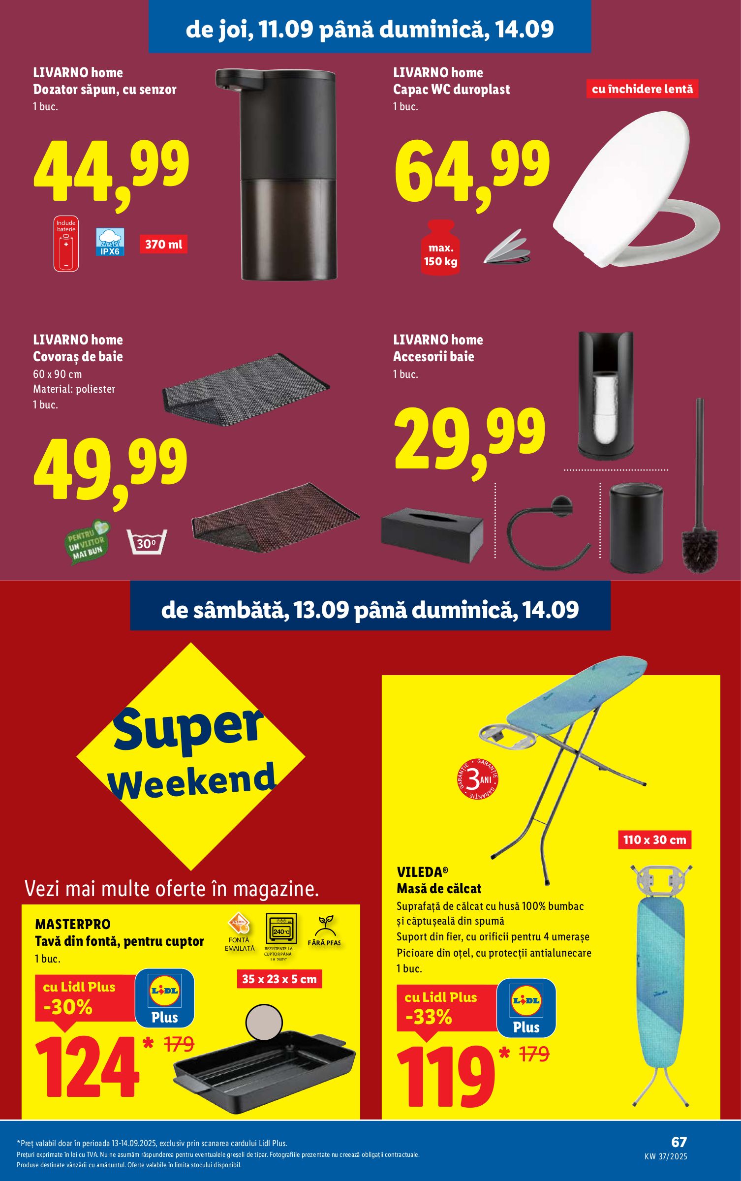 lidl - Catalog Lidl online – oferte valabile din 01.08. - page: 69