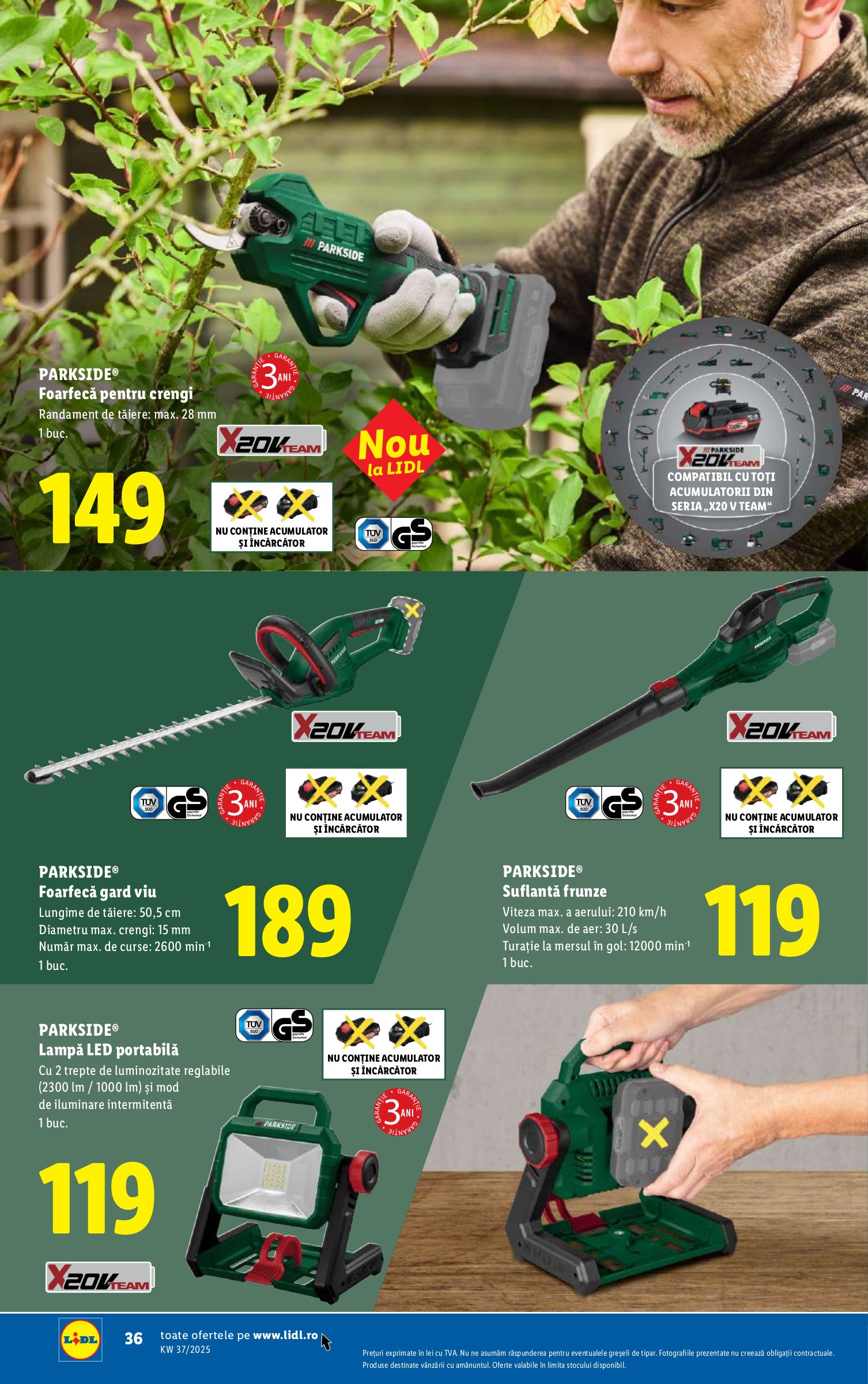 lidl - Catalog Lidl online – oferte valabile din 01.08. - page: 38