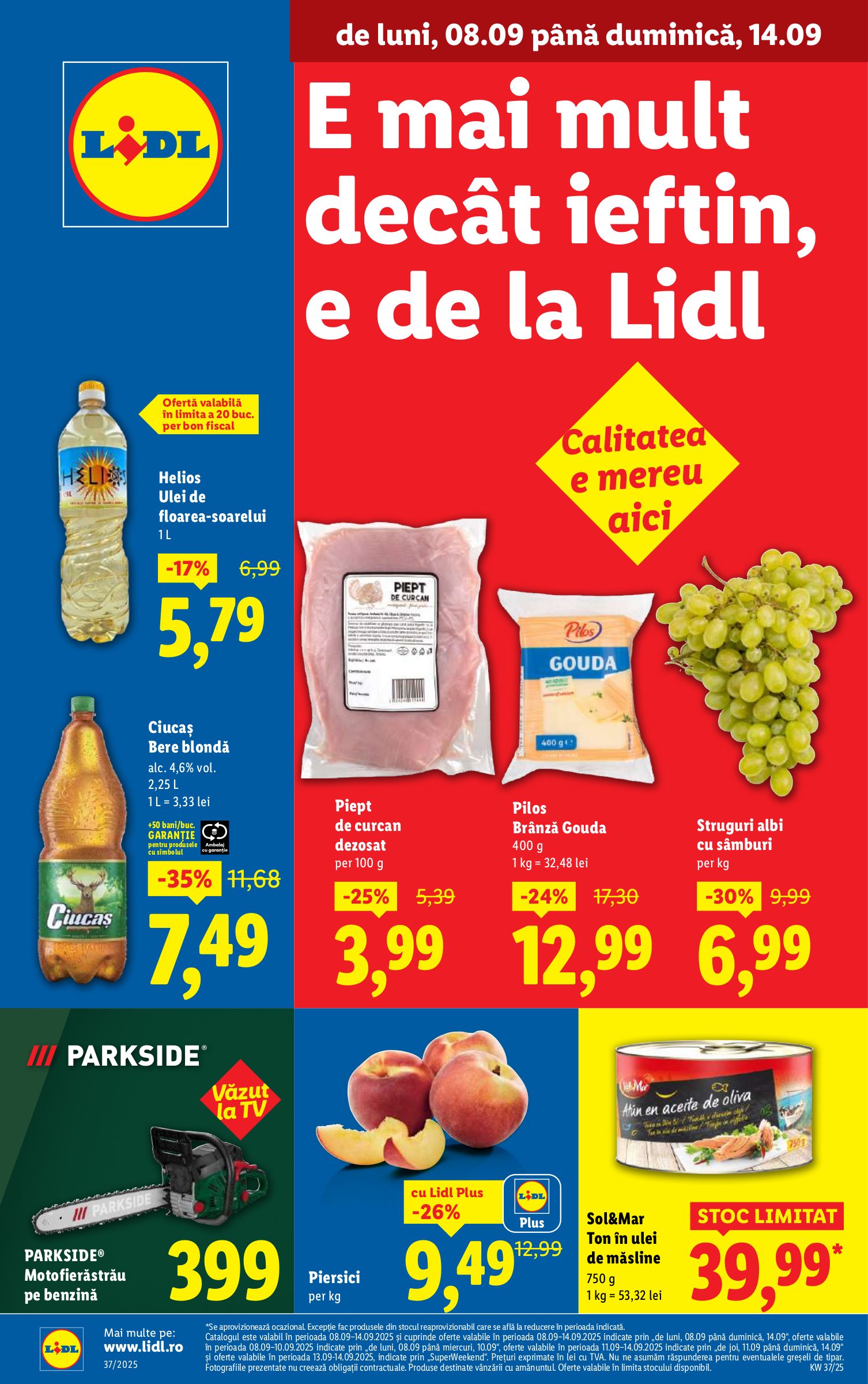lidl - Catalog Lidl online – oferte valabile din 01.08. - page: 3
