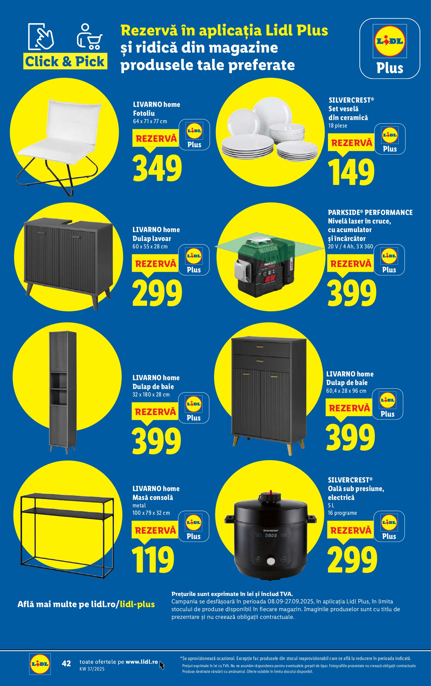 lidl - Catalog Lidl online – oferte valabile din 01.08. - page: 44