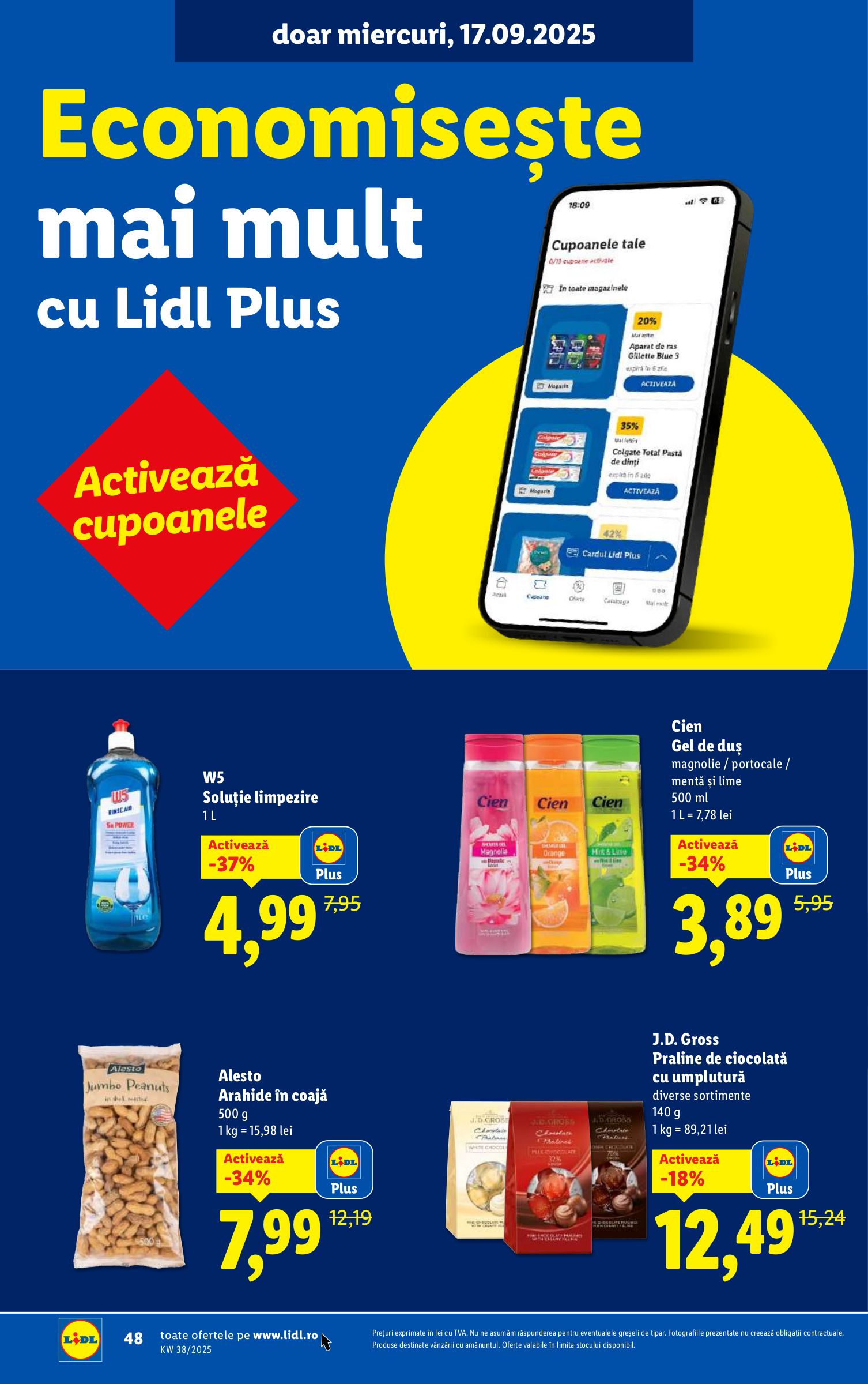 lidl - Catalog Lidl online – oferte valabile din 15.09. - page: 46 lidl - Catalog Lidl online – oferte valabile din 15.09. - page: 46