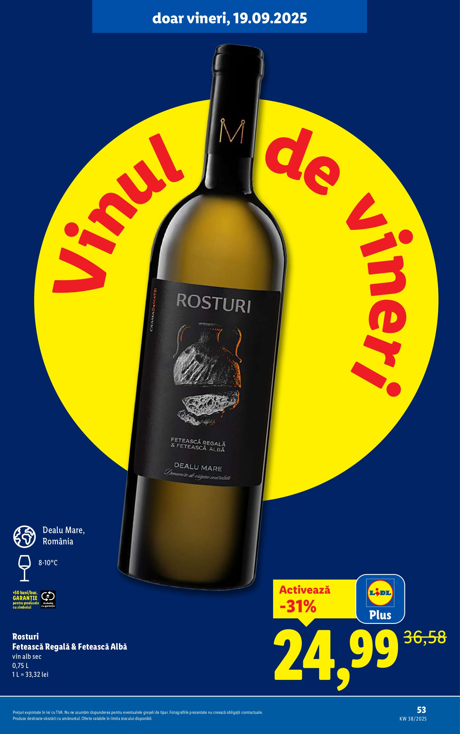 lidl - Catalog Lidl online – oferte valabile din 15.09. - page: 51 lidl - Catalog Lidl online – oferte valabile din 15.09. - page: 51