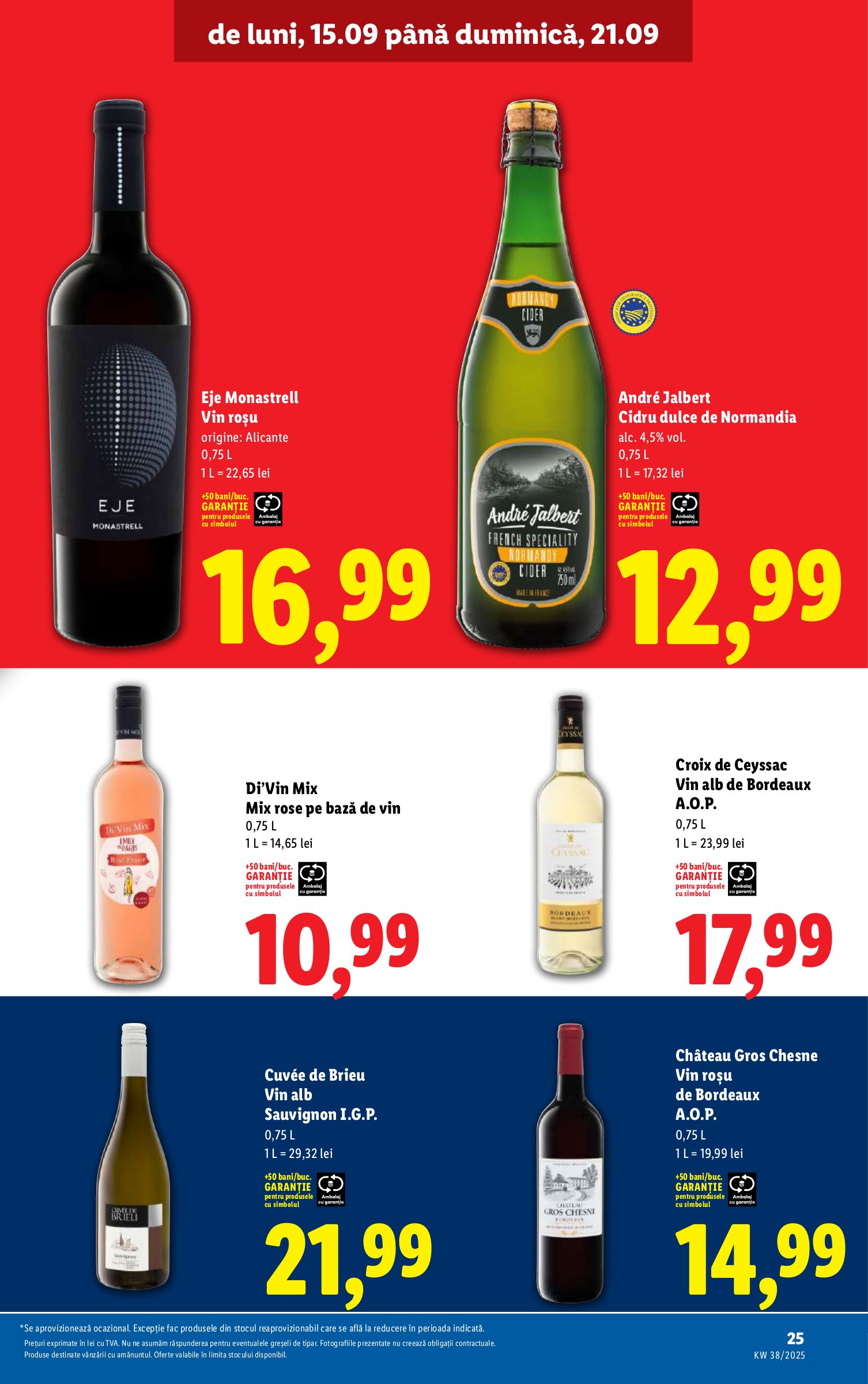 lidl - Catalog Lidl online – oferte valabile din 15.09. - page: 23 lidl - Catalog Lidl online – oferte valabile din 15.09. - page: 23