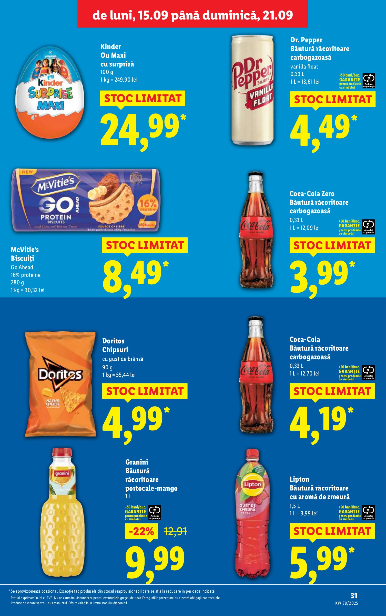 lidl - Catalog Lidl online – oferte valabile din 15.09. - page: 29 lidl - Catalog Lidl online – oferte valabile din 15.09. - page: 29