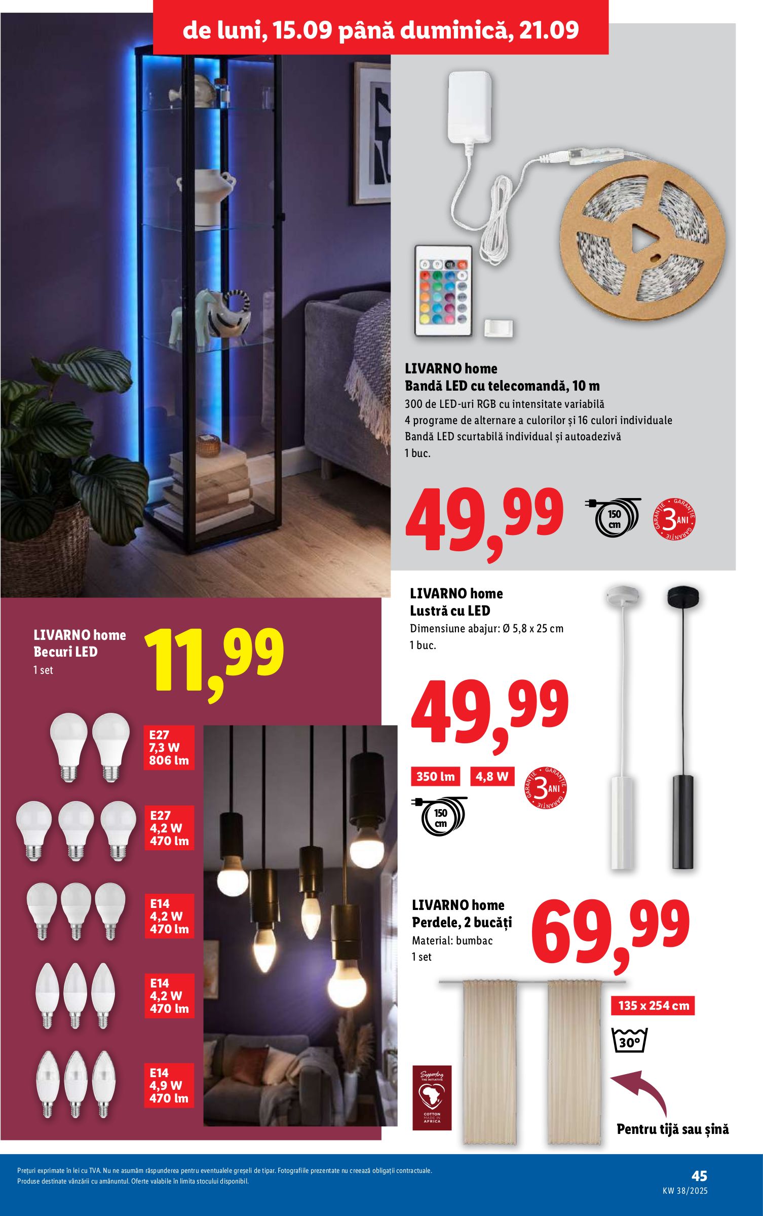 lidl - Catalog Lidl online – oferte valabile din 15.09. - page: 43 lidl - Catalog Lidl online – oferte valabile din 15.09. - page: 43