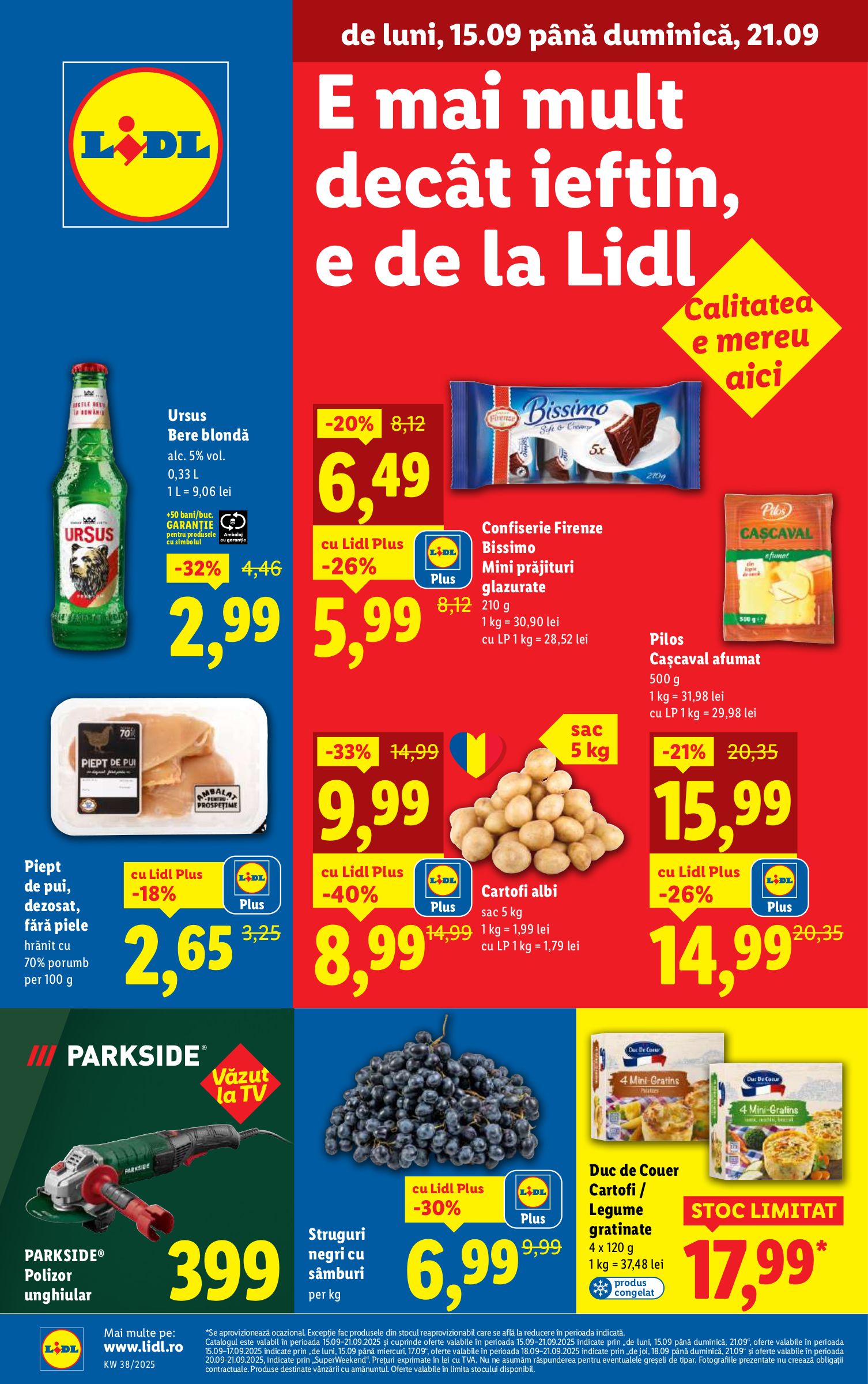 lidl - Catalog Lidl online – oferte valabile din 15.09. - page: 1 lidl - Catalog Lidl online – oferte valabile din 15.09. - page: 1