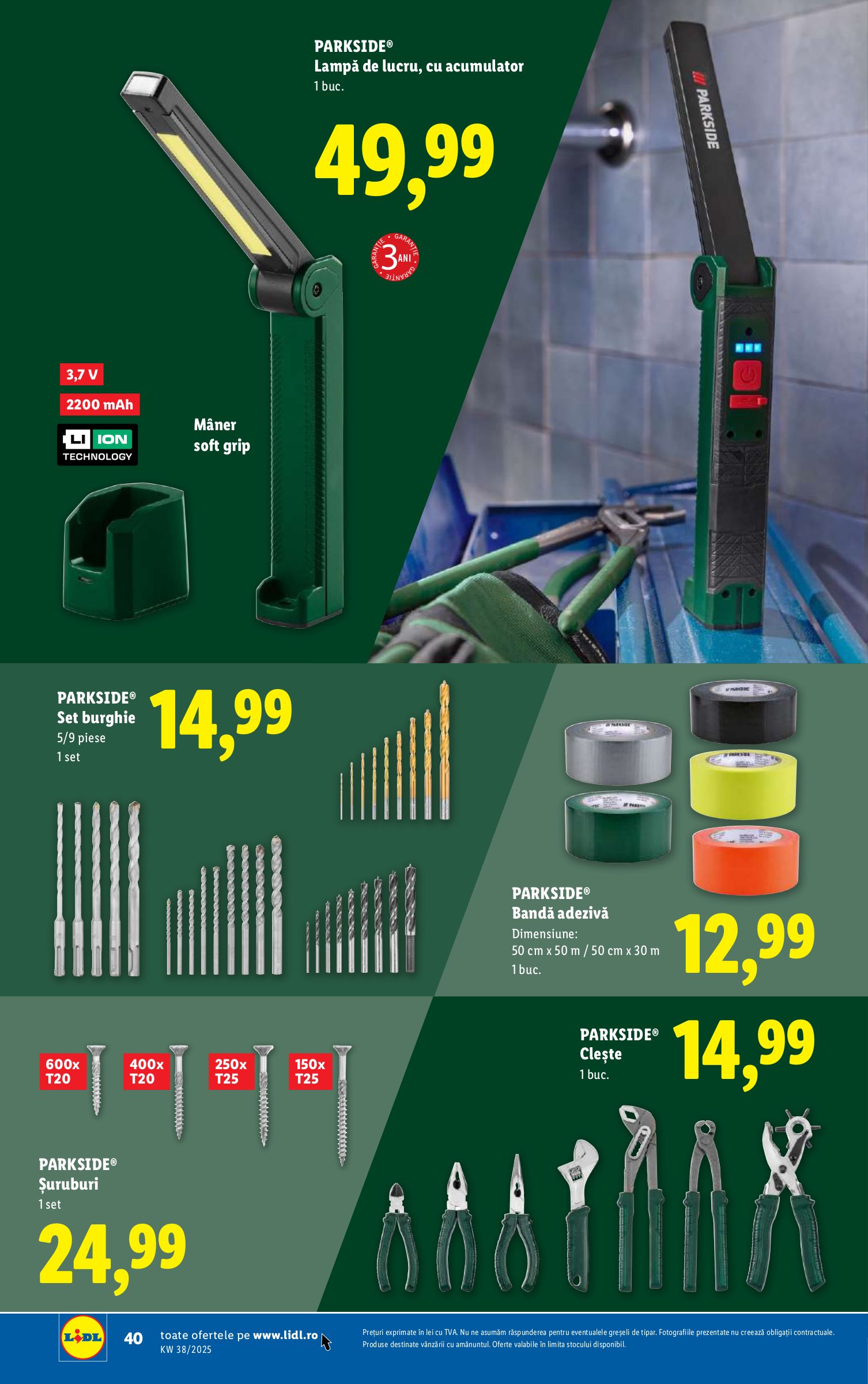 lidl - Catalog Lidl online – oferte valabile din 15.09. - page: 38 lidl - Catalog Lidl online – oferte valabile din 15.09. - page: 38