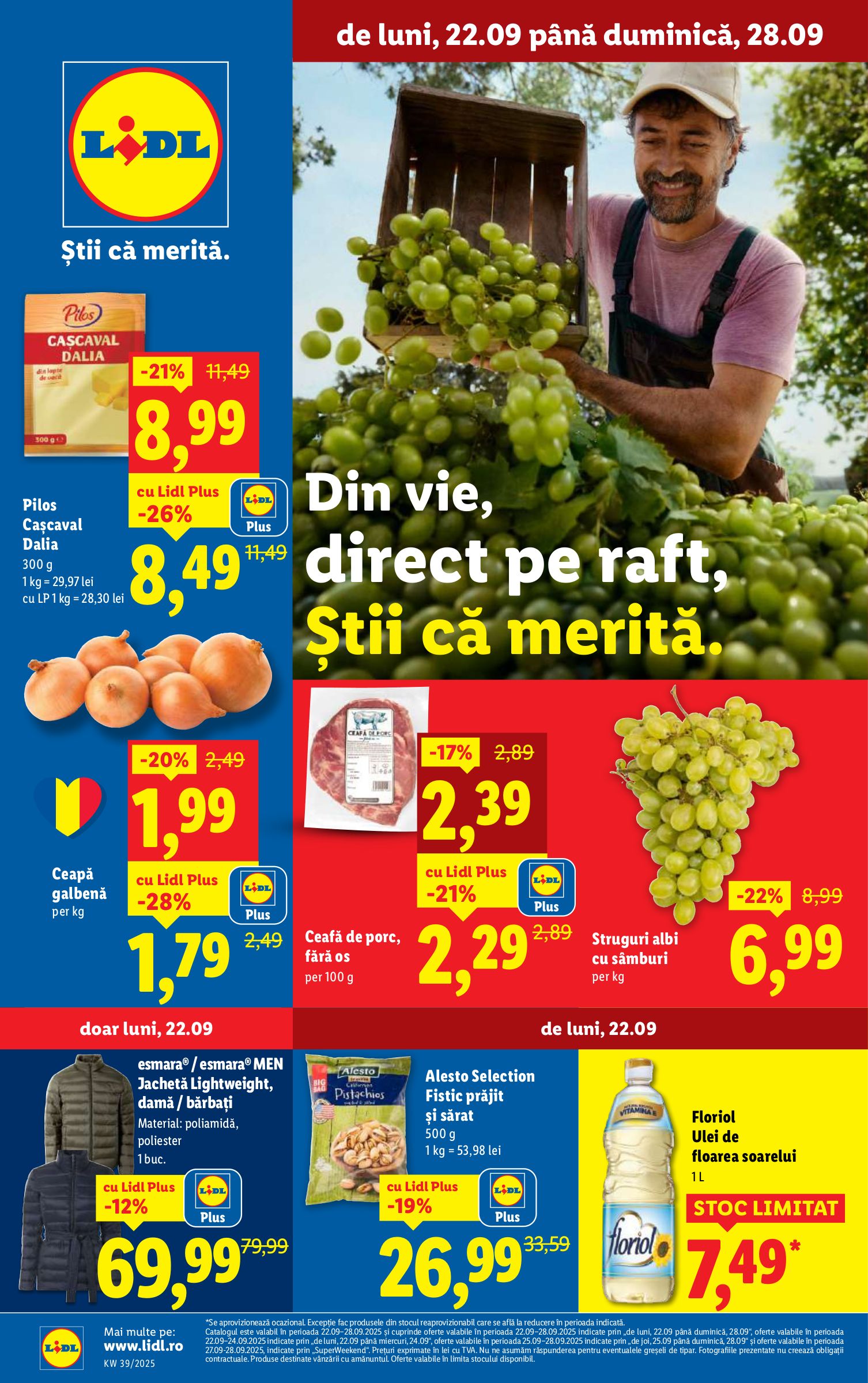 lidl - Catalog Lidl online – oferte valabile din 22.09.