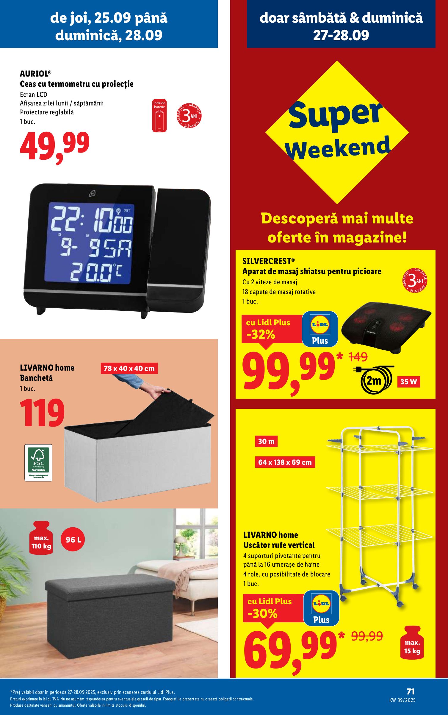 lidl - Catalog Lidl online – oferte valabile din 22.09. - page: 67