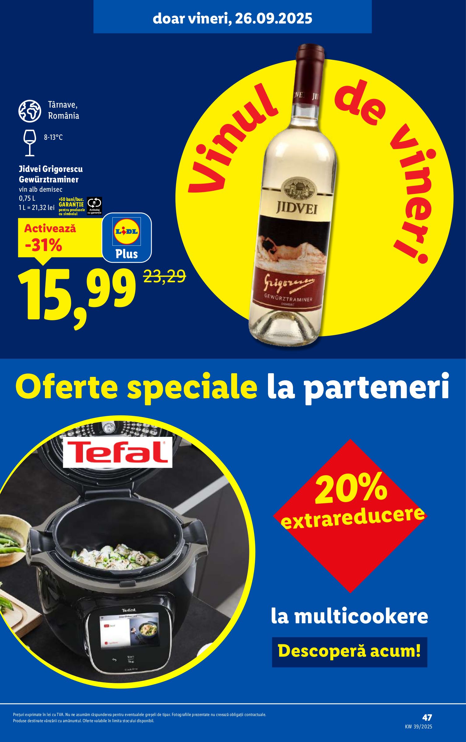 lidl - Catalog Lidl online – oferte valabile din 22.09. - page: 43