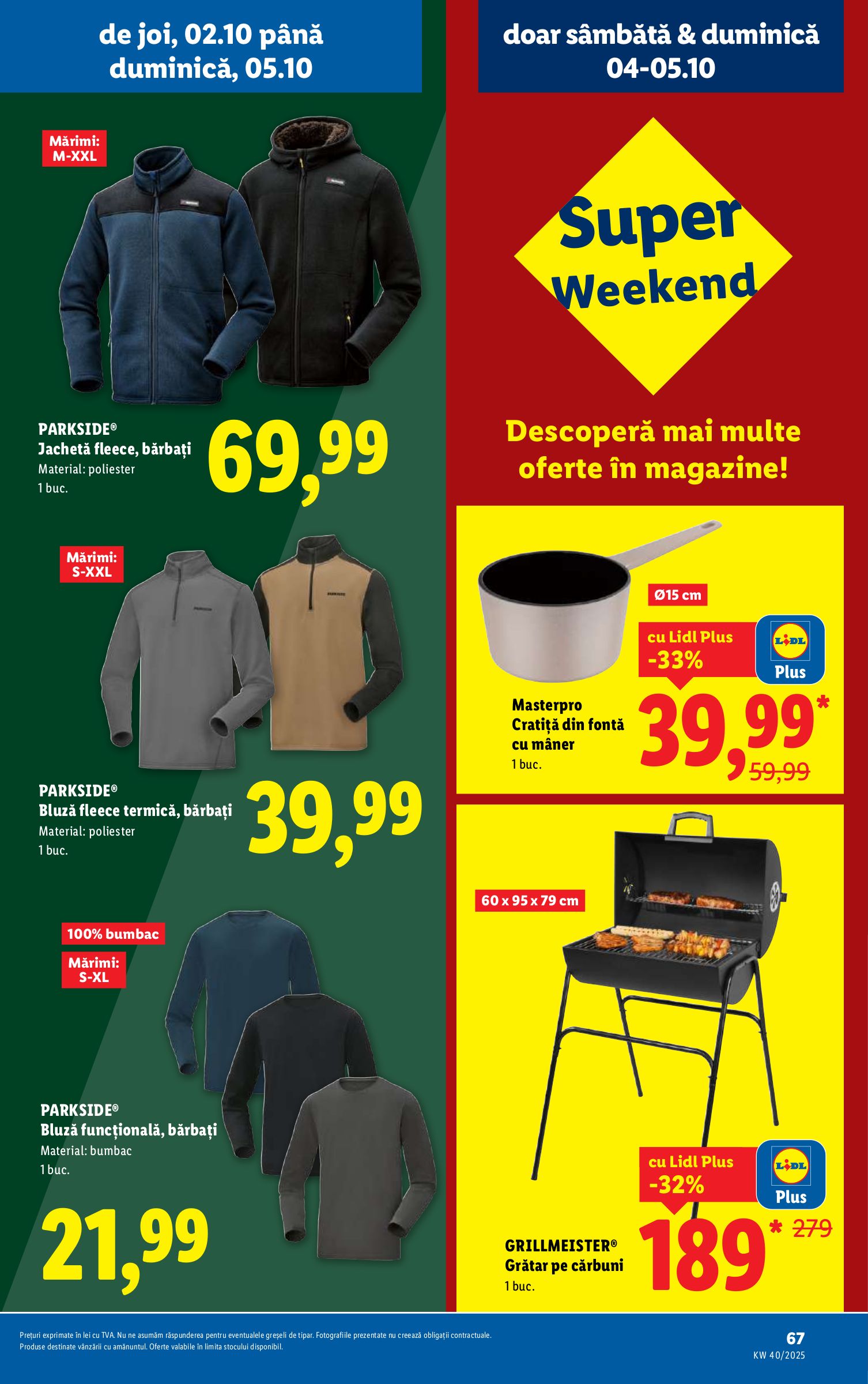 lidl - Catalog Lidl online – oferte valabile din 29.09. - page: 67 lidl - Catalog Lidl online – oferte valabile din 29.09. - page: 67