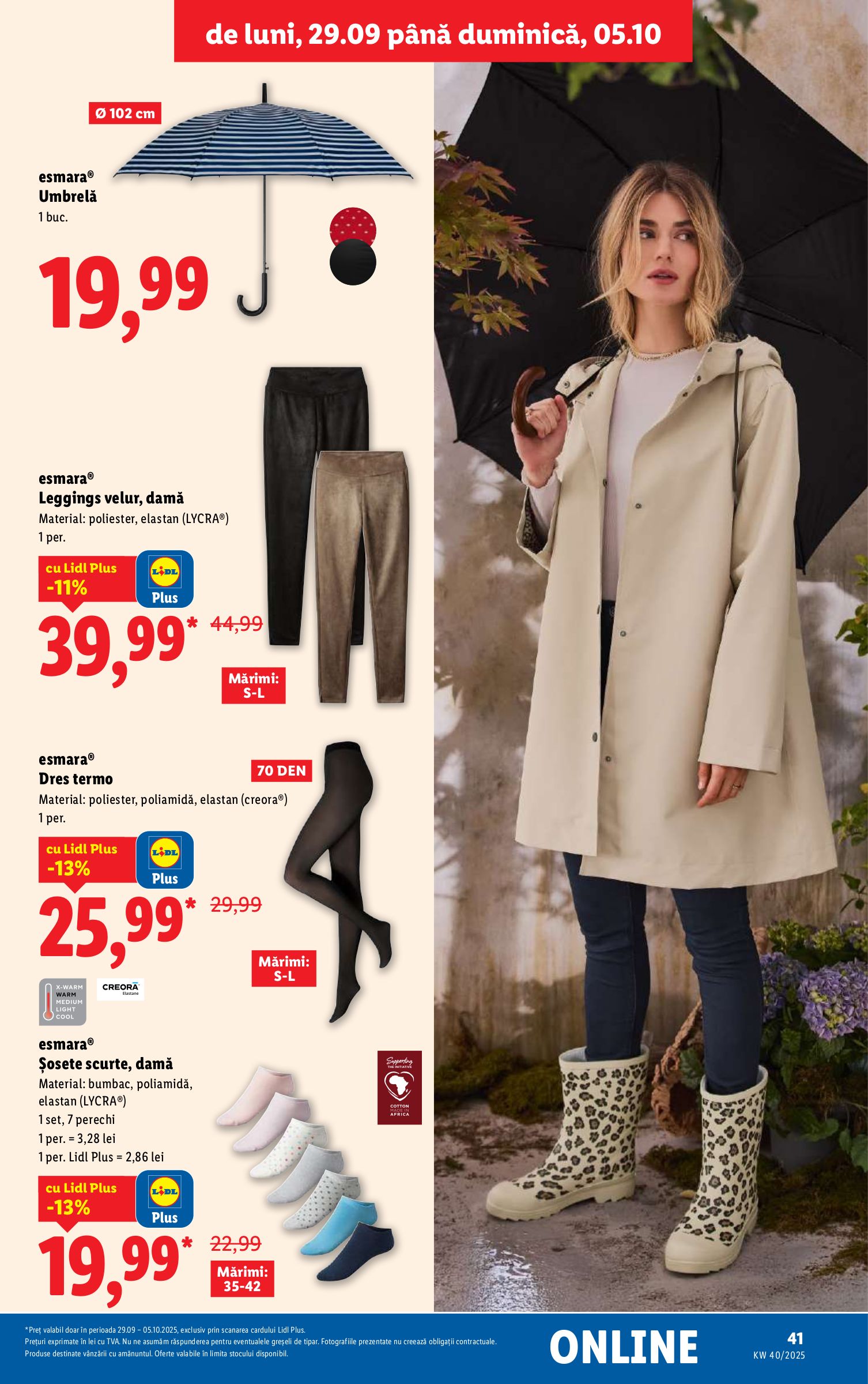lidl - Catalog Lidl online – oferte valabile din 29.09. - page: 41 lidl - Catalog Lidl online – oferte valabile din 29.09. - page: 41
