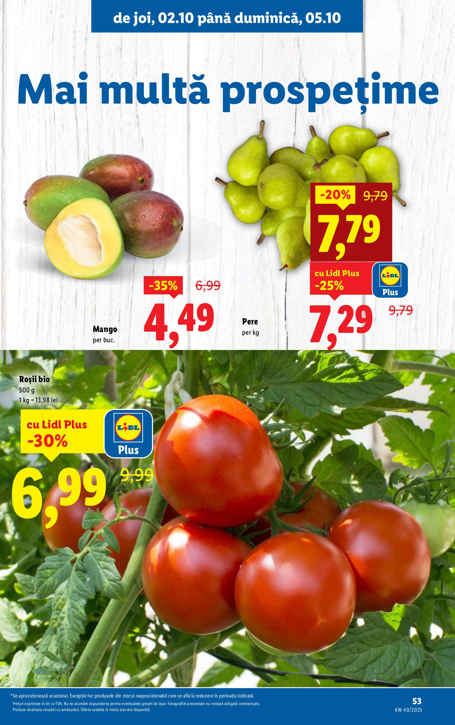 lidl - Catalog Lidl online – oferte valabile din 29.09. - page: 53 lidl - Catalog Lidl online – oferte valabile din 29.09. - page: 53