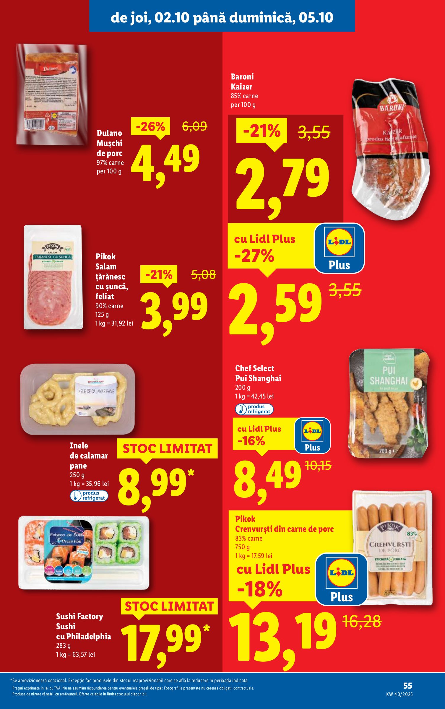 lidl - Catalog Lidl online – oferte valabile din 29.09. - page: 55 lidl - Catalog Lidl online – oferte valabile din 29.09. - page: 55