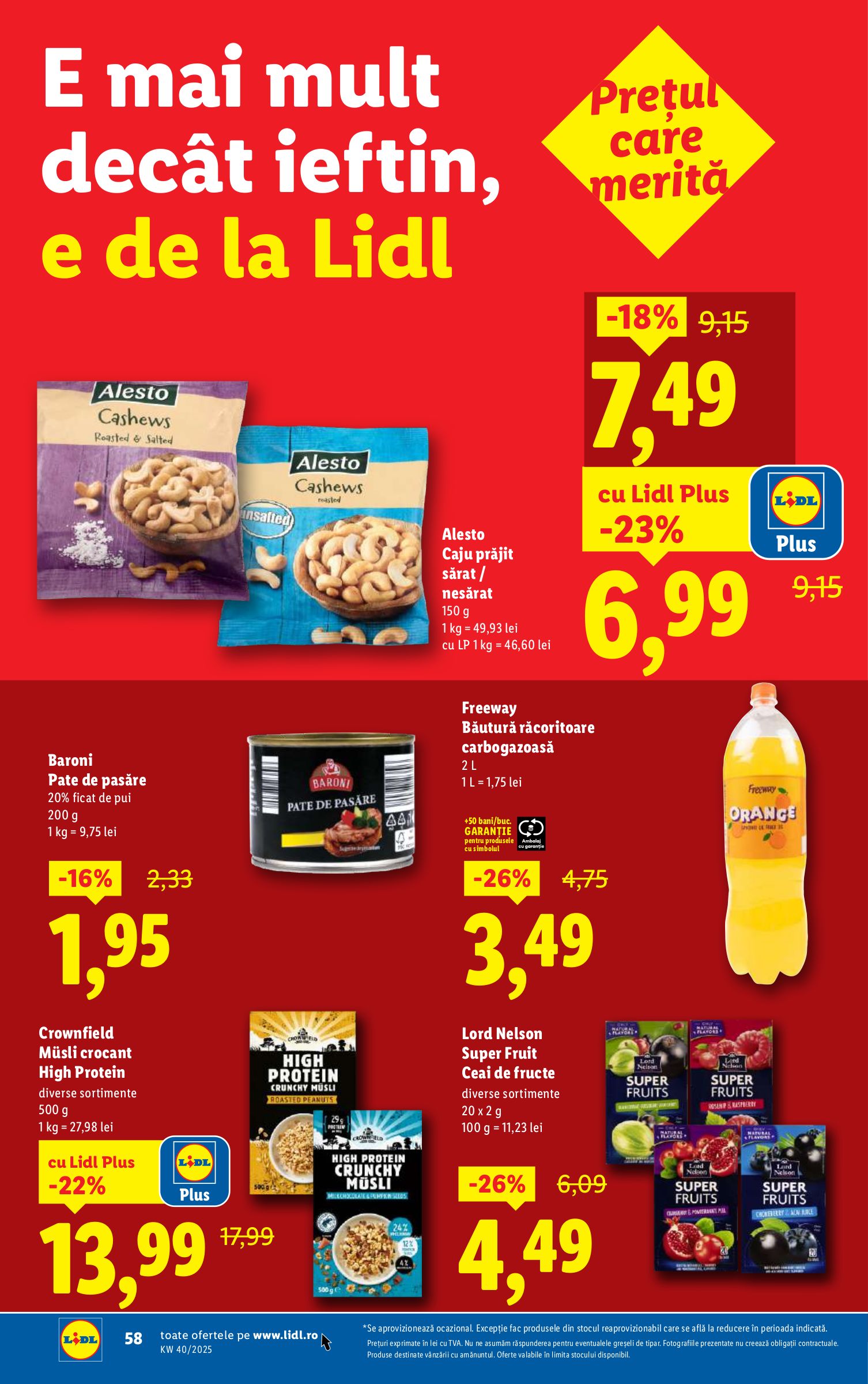 lidl - Catalog Lidl online – oferte valabile din 29.09. - page: 58 lidl - Catalog Lidl online – oferte valabile din 29.09. - page: 58