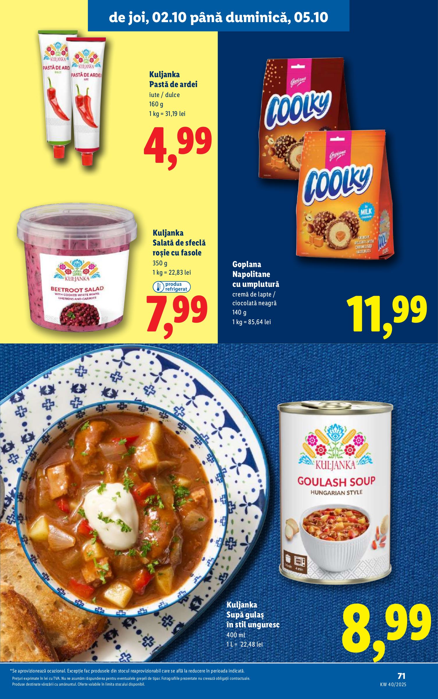 lidl - Catalog Lidl online – oferte valabile din 29.09. - page: 71 lidl - Catalog Lidl online – oferte valabile din 29.09. - page: 71