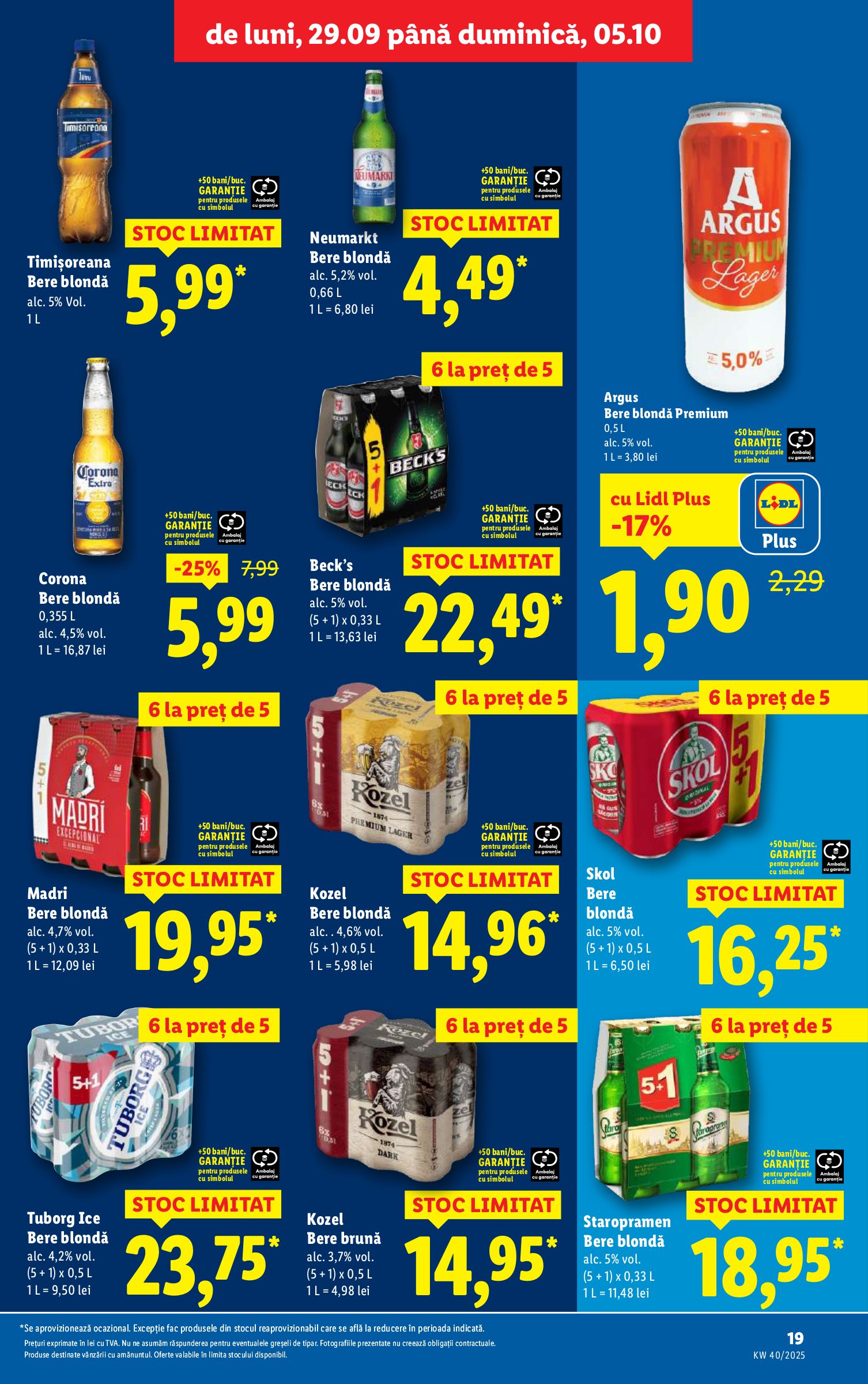 lidl - Catalog Lidl online – oferte valabile din 29.09. - page: 19 lidl - Catalog Lidl online – oferte valabile din 29.09. - page: 19