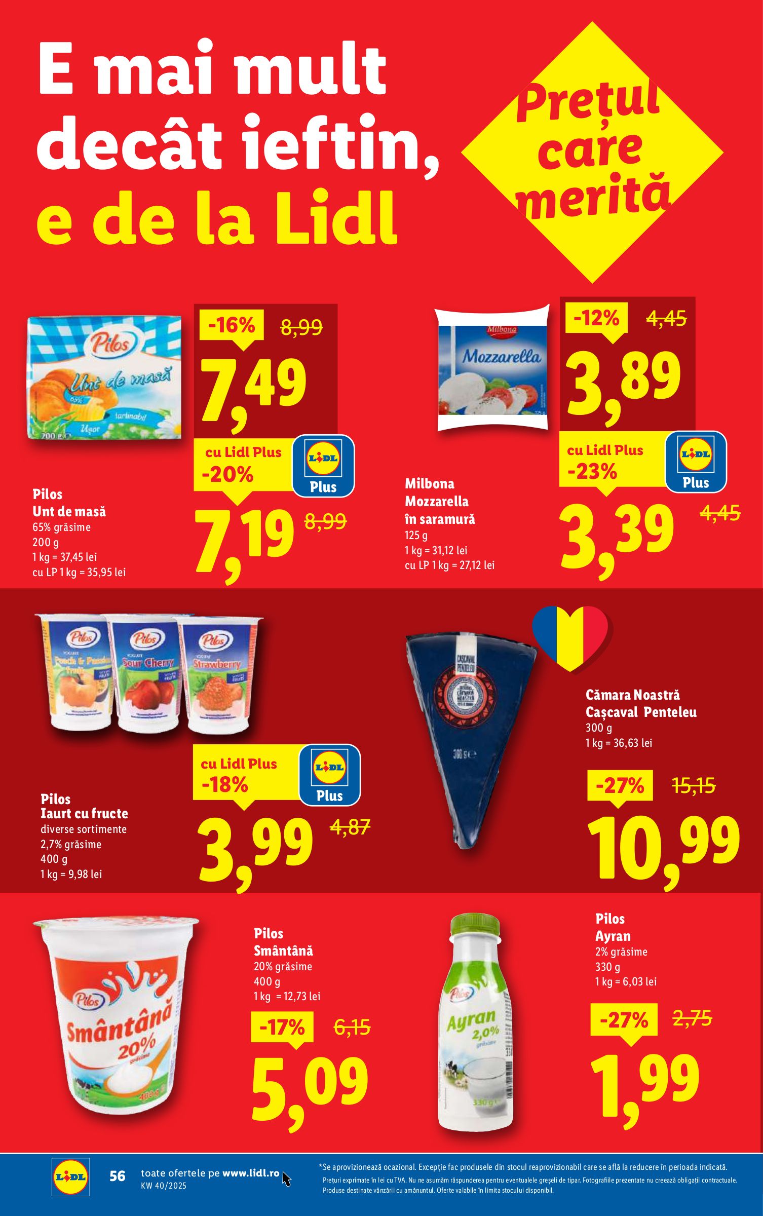 lidl - Catalog Lidl online – oferte valabile din 29.09. - page: 56 lidl - Catalog Lidl online – oferte valabile din 29.09. - page: 56